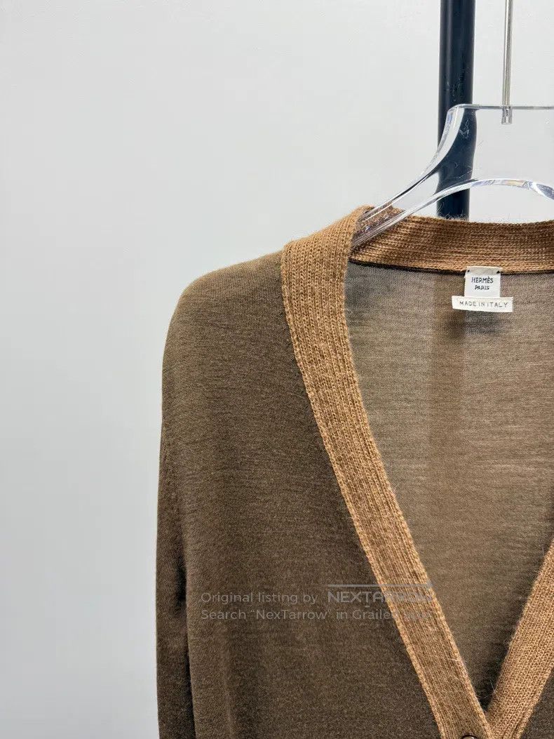 Hermes Hermes Solid Color Cardigan Size XS / US 0-2 / IT 36-38 - 3 Thumbnail