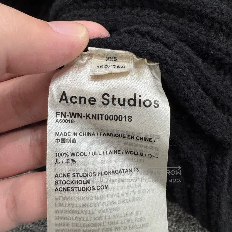 Acne Studios Acne Studios Collar Wool Sweater Size XXS / US 00 / IT 34 - 3 Thumbnail