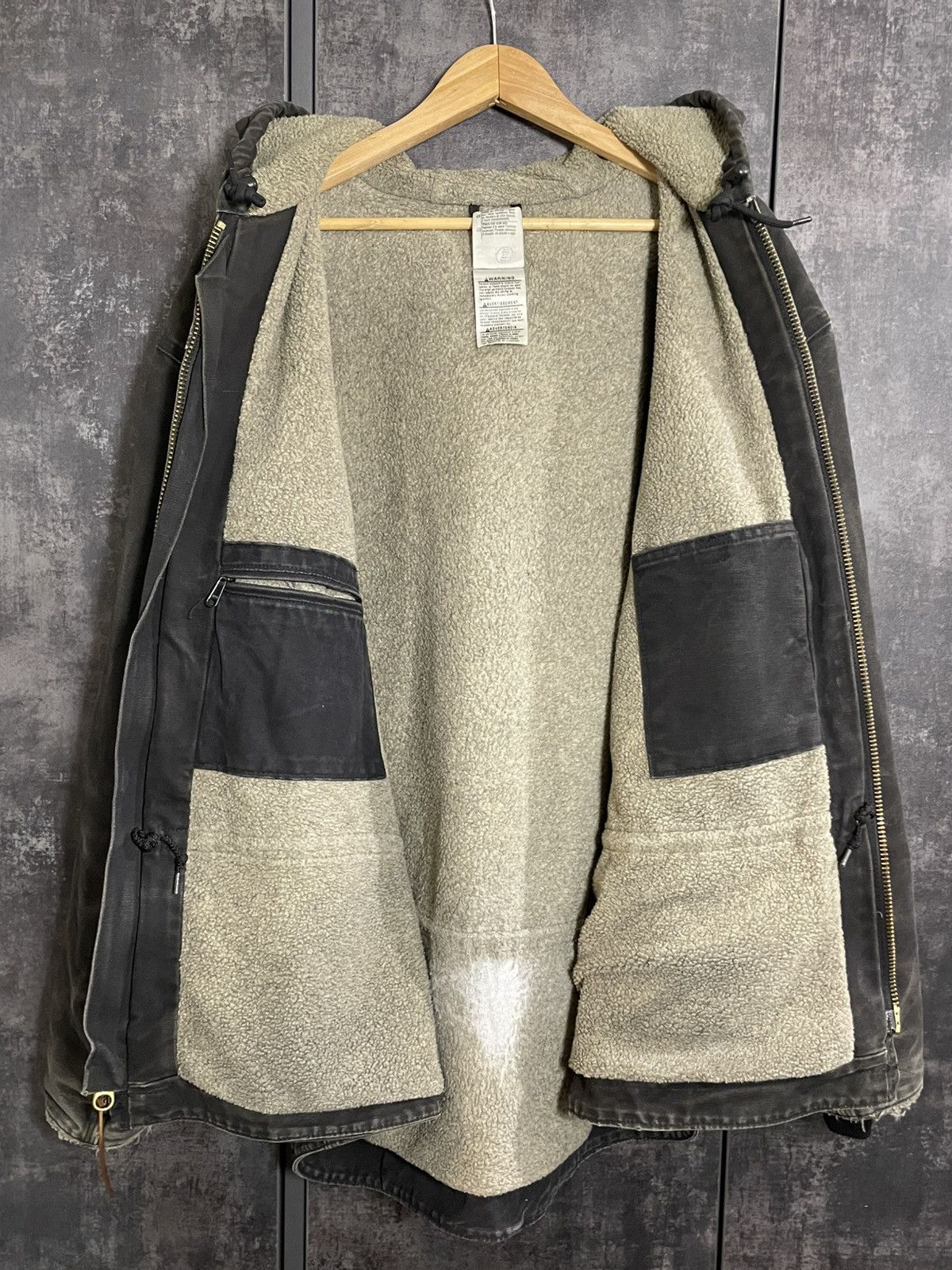 Carhartt Sick Vintage Carhartt C95 Faded Jacket Detroit Active RRL Ys Size US L / EU 52-54 / 3 - 19 Thumbnail