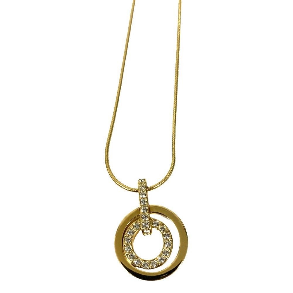 Swarovski Swarovski Swarovski Circle Necklace Metal Necklace DUTY FREE for USA Size ONE SIZE - 1 Thumbnail