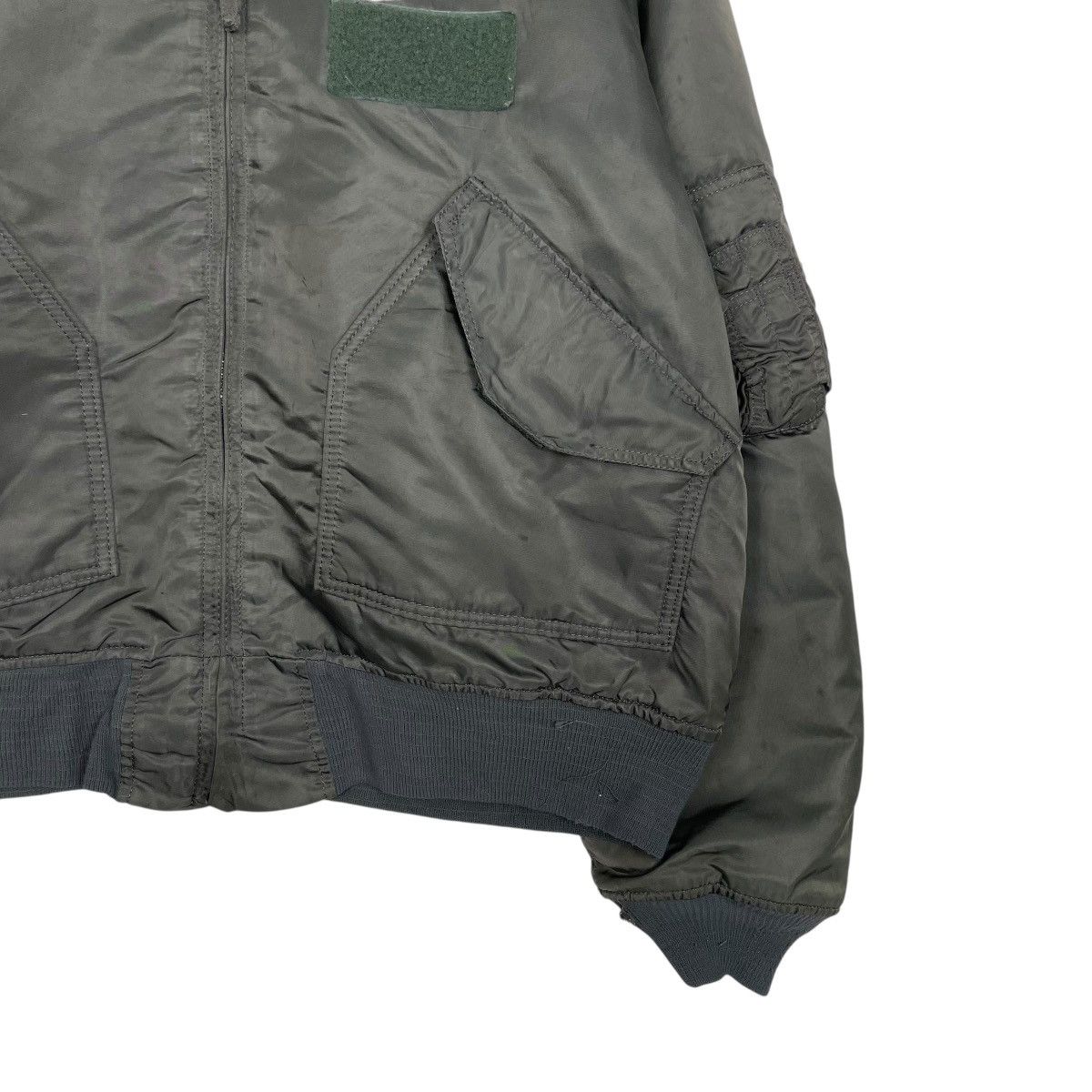 Alpha Industries Vintage Alpha Industries USAF CWU-45 Bomber Jacket Size US XL / EU 56 / 4 - 4 Thumbnail
