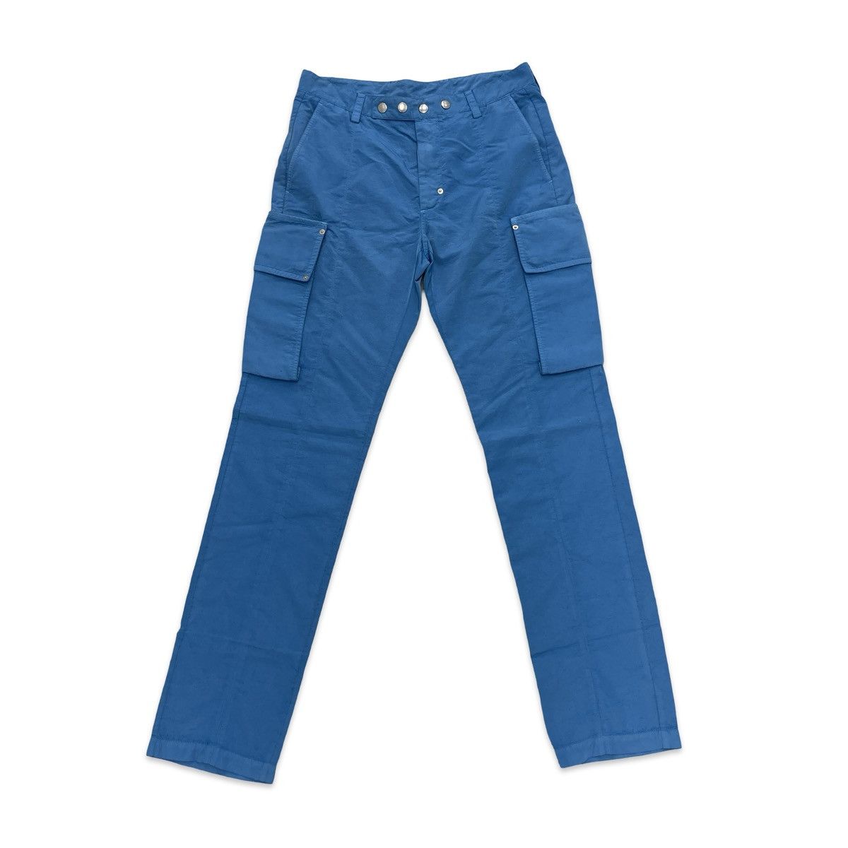 1017 ALYX 9SM 1017 ALYX 9SM Garment Dyed Cargo Pants Electric Blue Size US 32 / EU 48 - 1 Thumbnail