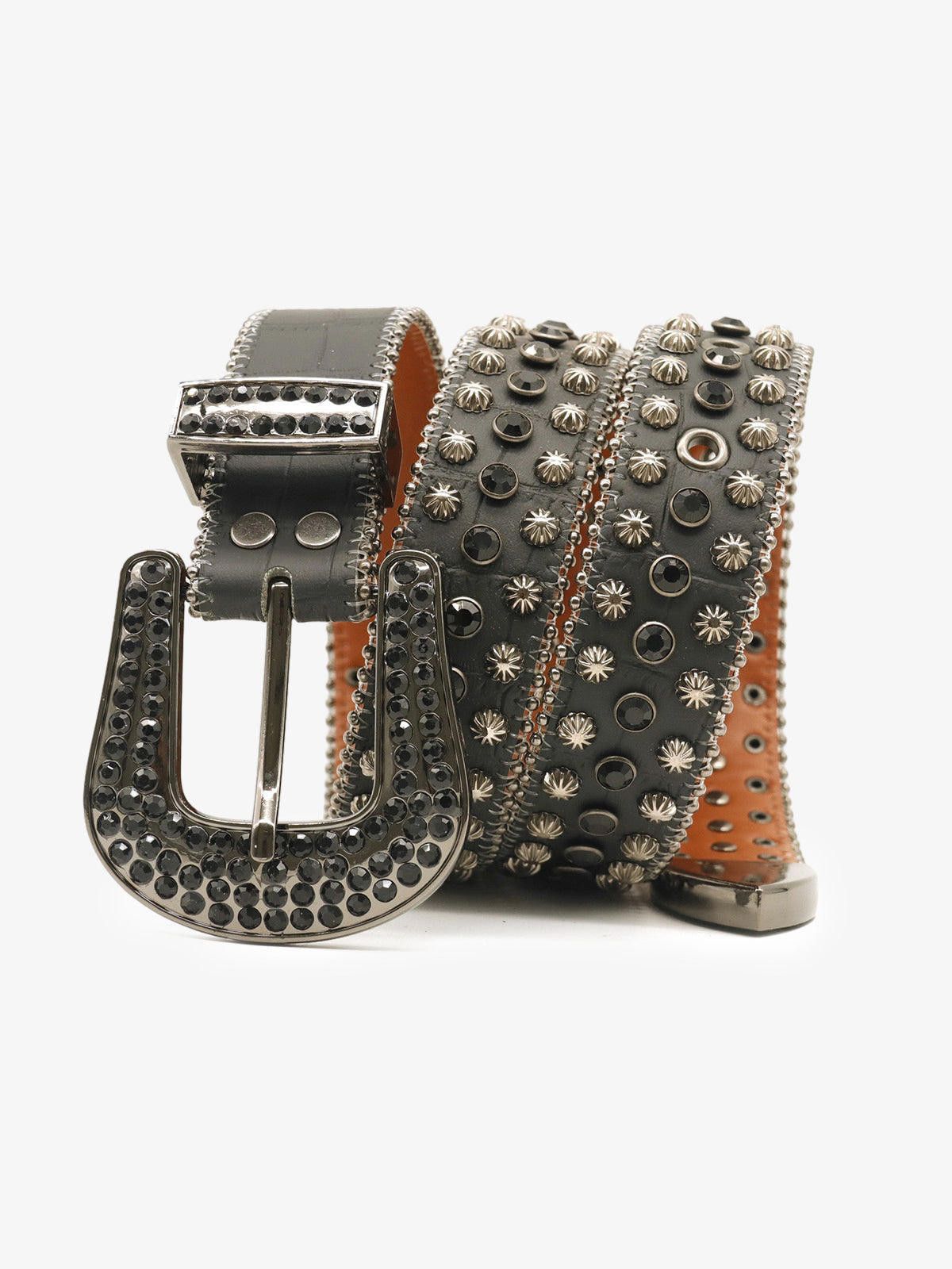 Jewelry Street Rhinestone Studded Belt Size ONE SIZE - 1 Thumbnail