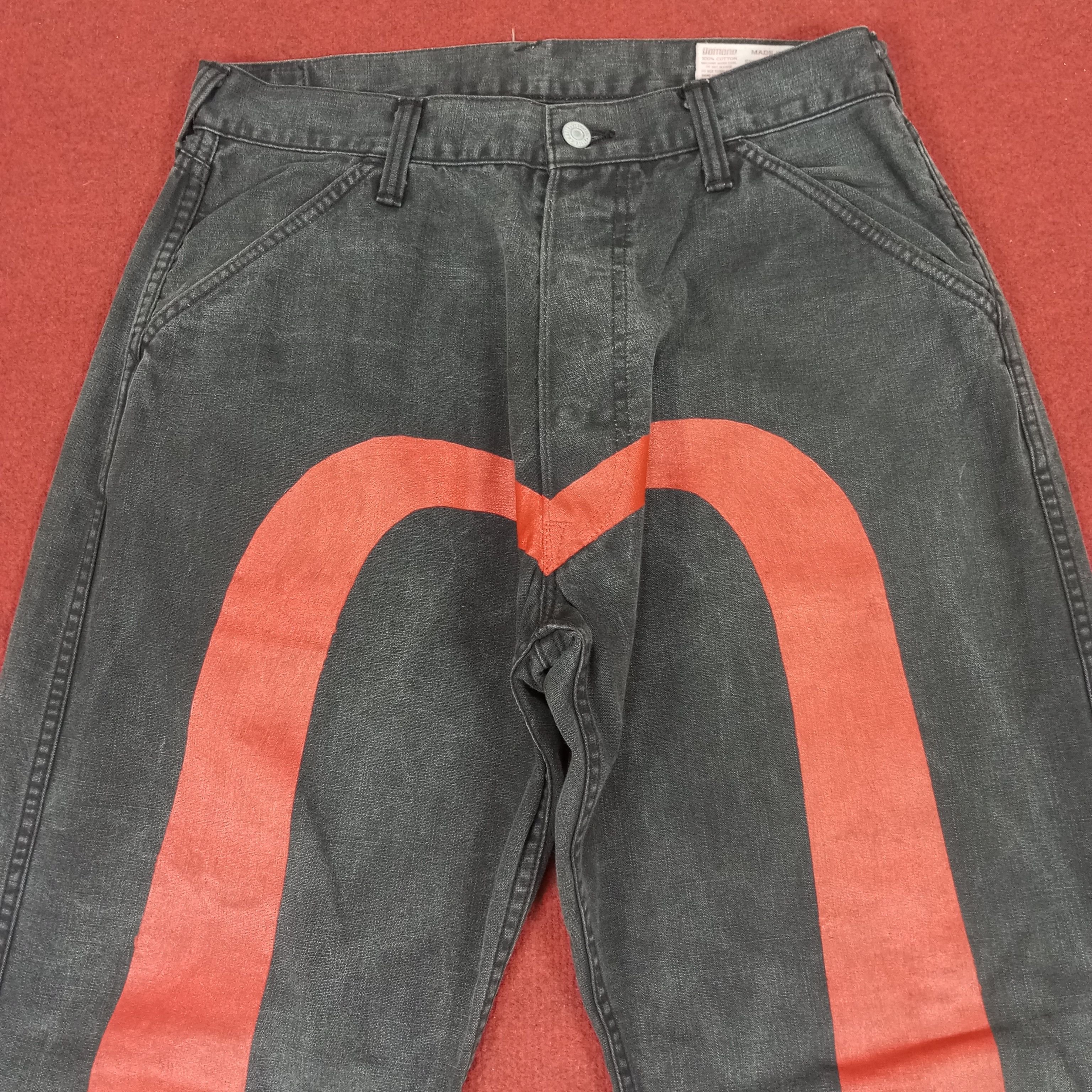 Evisu × Japanese Brand × Vintage Evisu Japanese Brand Fashion Style Custom Daicock Jeans Size US 30 / EU 46 - 2 Thumbnail
