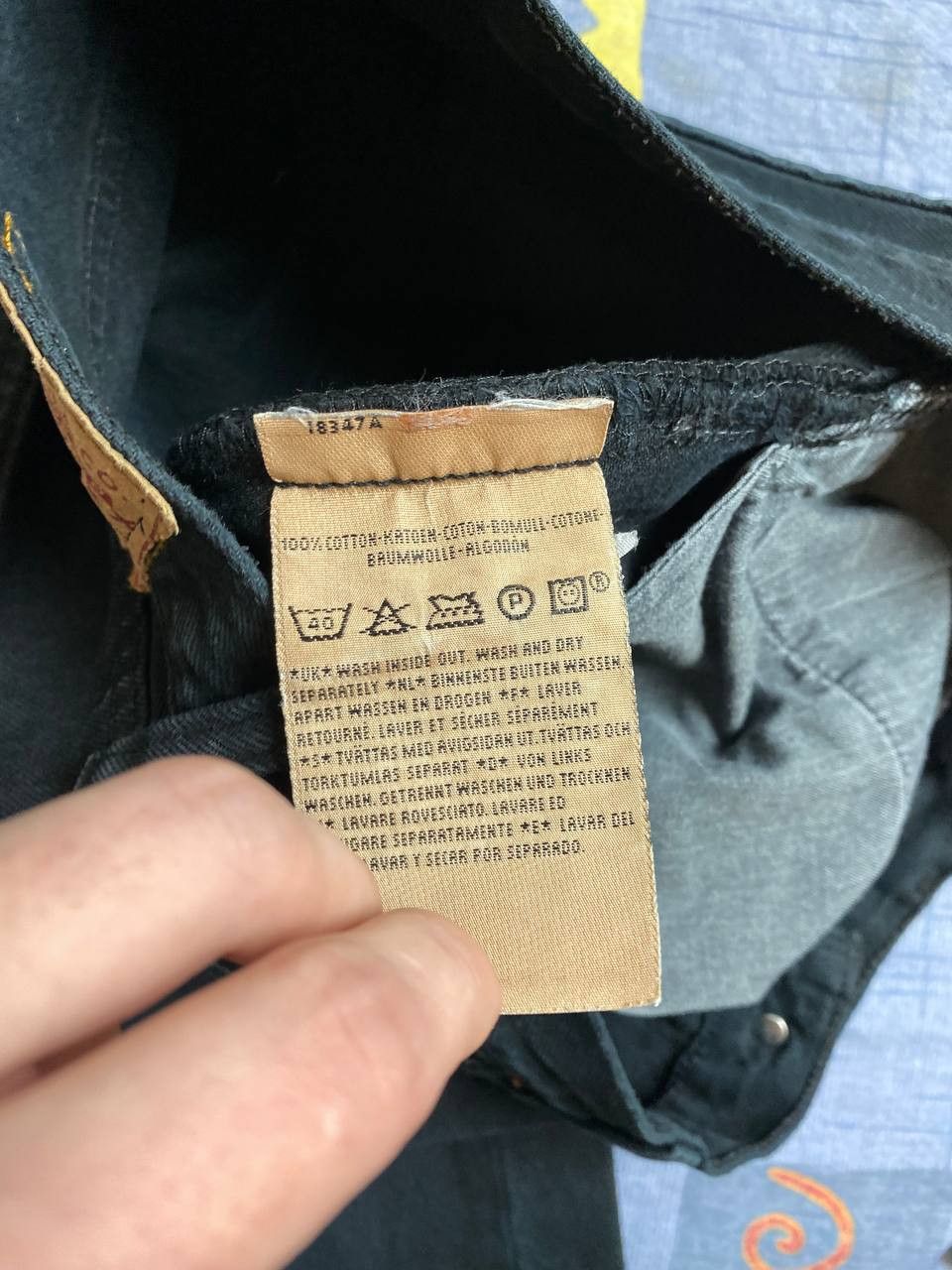 Levi's Vintage Levis Jeans 501 Washed Distressed Denim Size US 34 / EU 50 - 14 Thumbnail