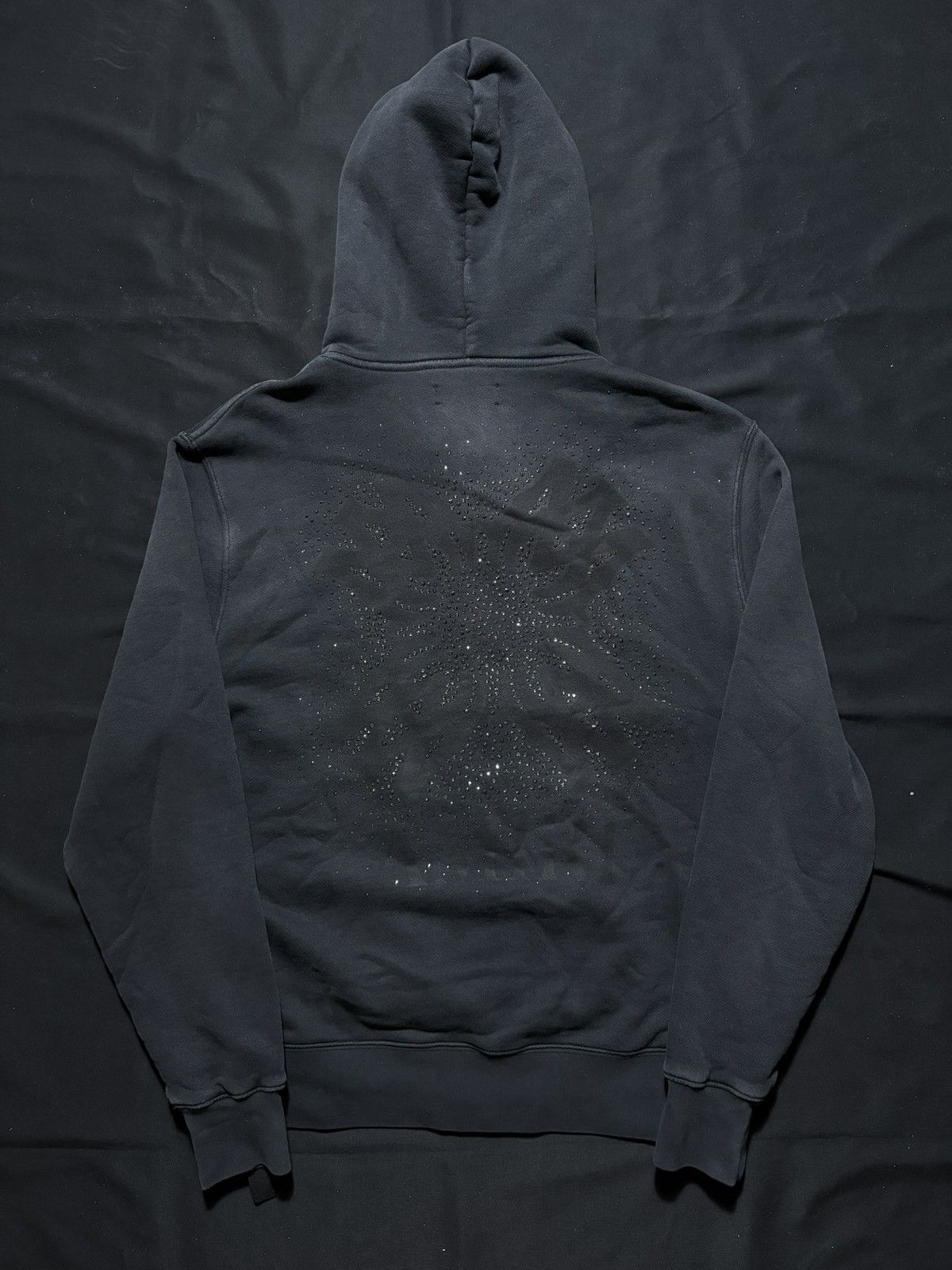 Amiri Amiri Crystals Oversized Zip-Up Hoodie - Size Small Size US S / EU 44-46 / 1 - 2 Thumbnail