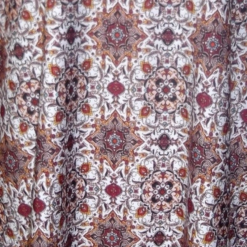 Other DressBarn Bohemian Long Sleeve Mini Shift Women Dress 2X Size XXL / US 16-18 / IT 52-54 - 8 Thumbnail