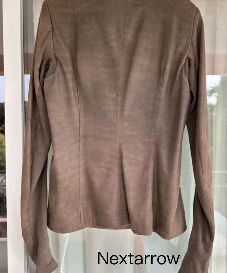 Rick Owens Rick Owens Fall 13 Earth Color Wasteland leather jacket Size US M / EU 48-50 / 2 - 2 Thumbnail
