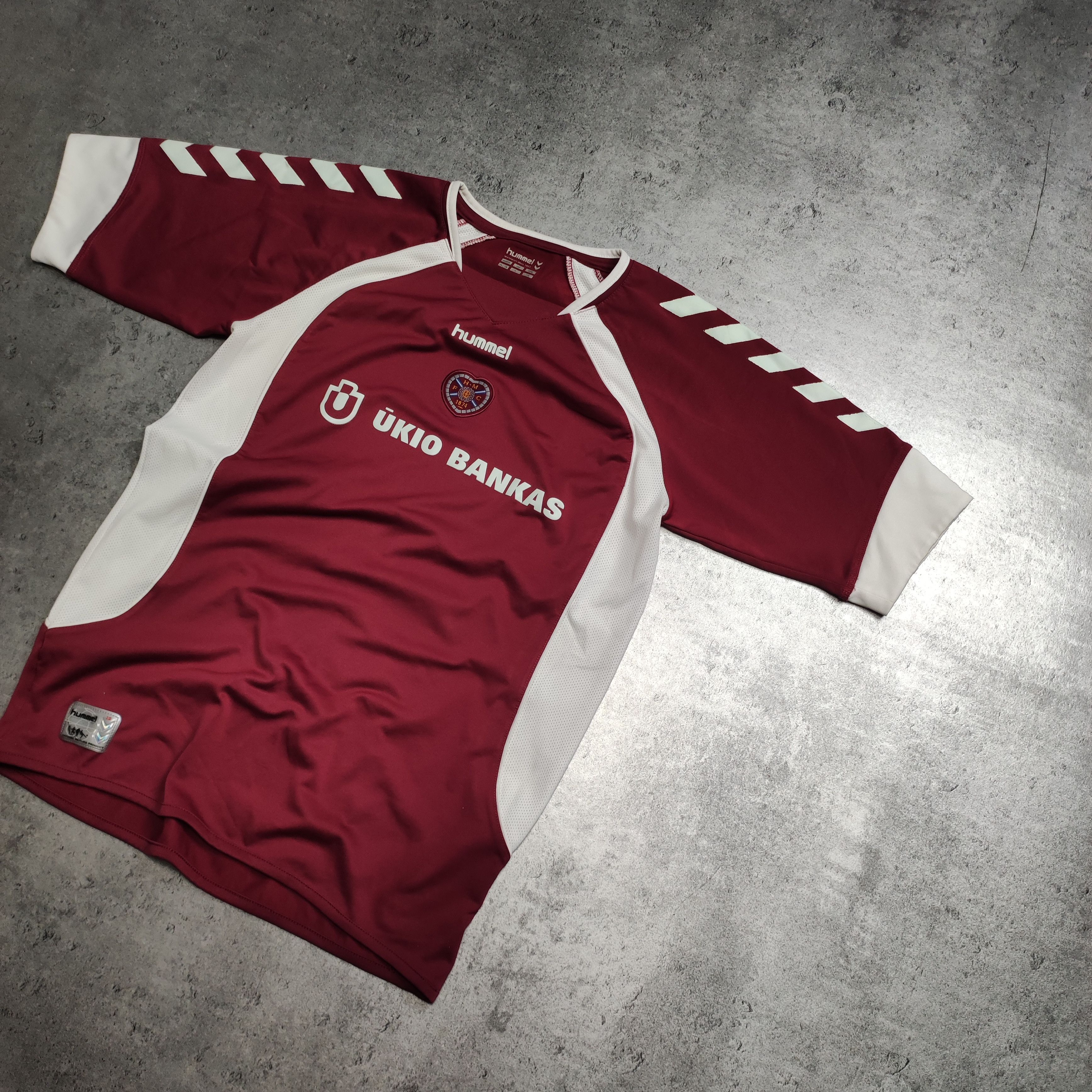 Vintage RARE 2006/2007 Football Soccer Heart of Midlothian Jersey Size US S / EU 44-46 / 1 - 2 Thumbnail