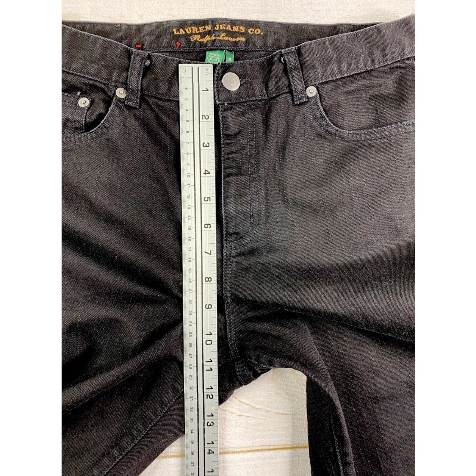 Ralph Lauren Ralph Lauren Vintage Jeans Womens 10 Black High Rise Bootcut Denim 5-Pocket"} Size 32" / US 10 / IT 46 - 5 Thumbnail