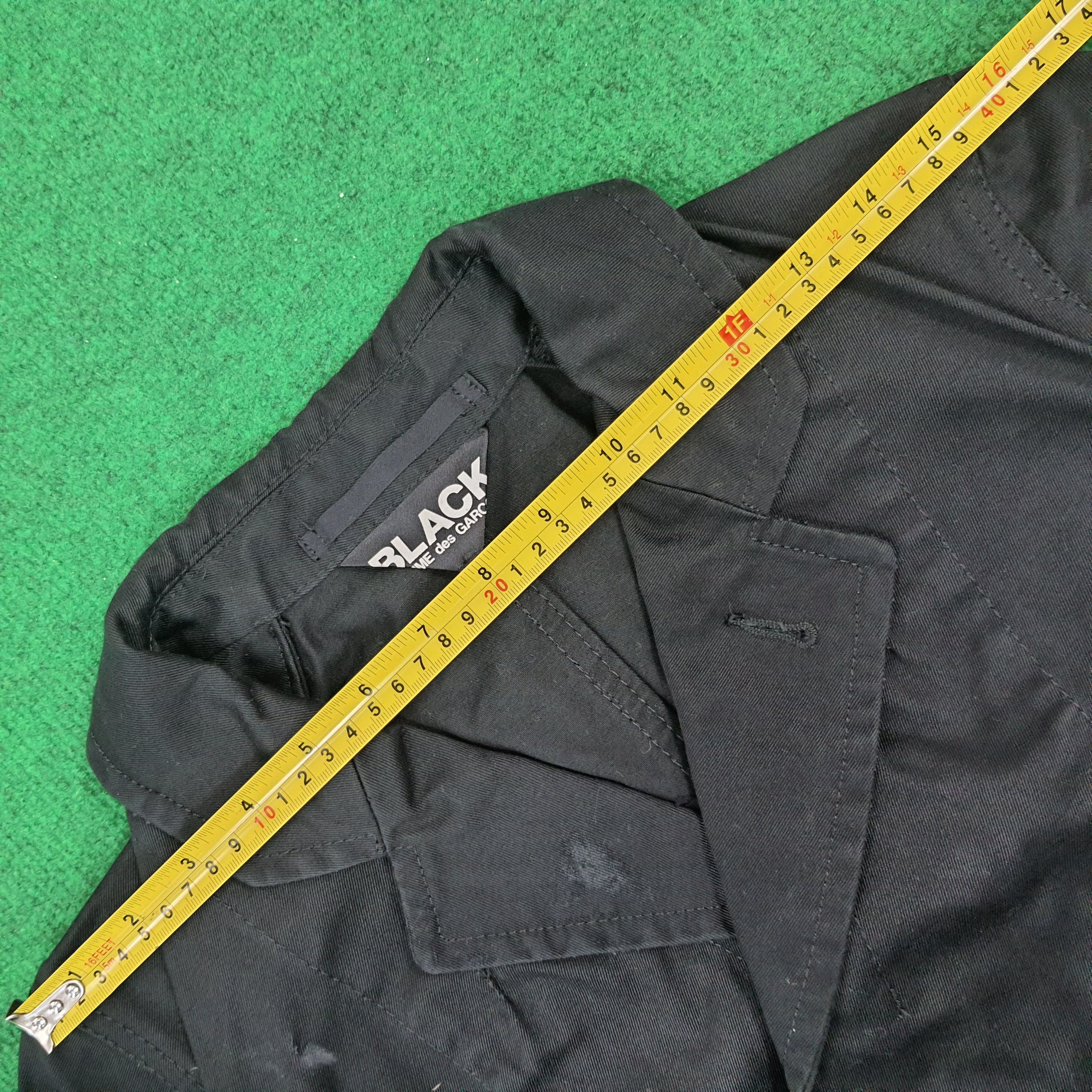 Comme des Garcons Black × Japanese Brand × Vintage Vintage Comme Des Garcons BLACK Japan Tailcoat Jacket Size US XS / EU 42 / 0 - 8 Thumbnail
