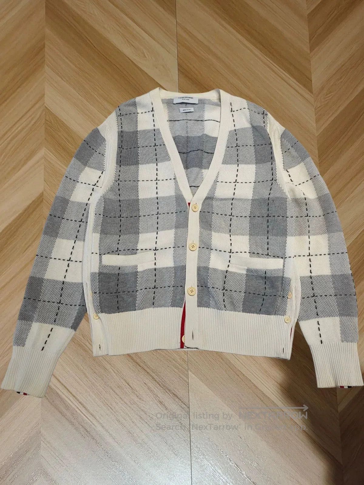 Thom Browne thom browne checkered cardigan size 3. Size US L / EU 52-54 / 3 - 1 Thumbnail