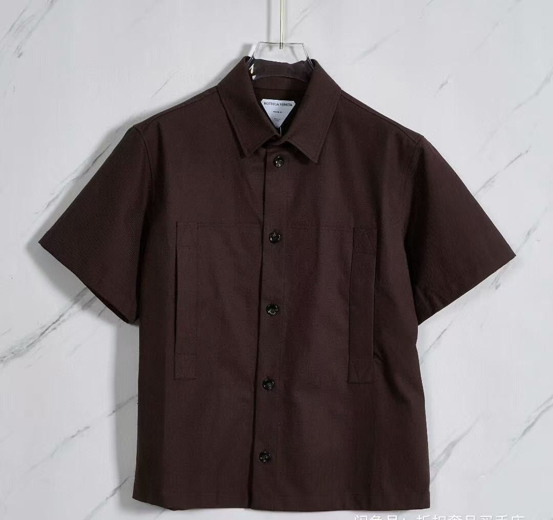 BV red burgundy shirt