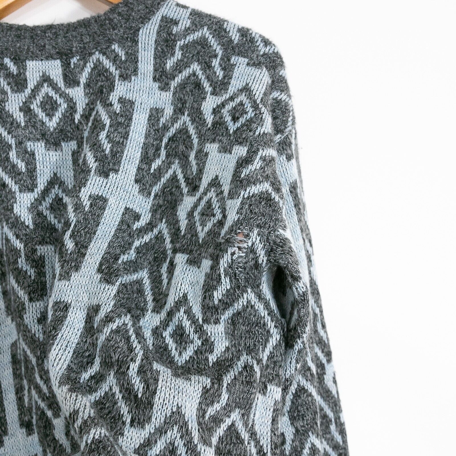 Le TIGRE × Vintage Vintage Le Tigre Abstract Pattern Sweater Medium - Acrylic Size US M / EU 48-50 / 2 - 4 Thumbnail