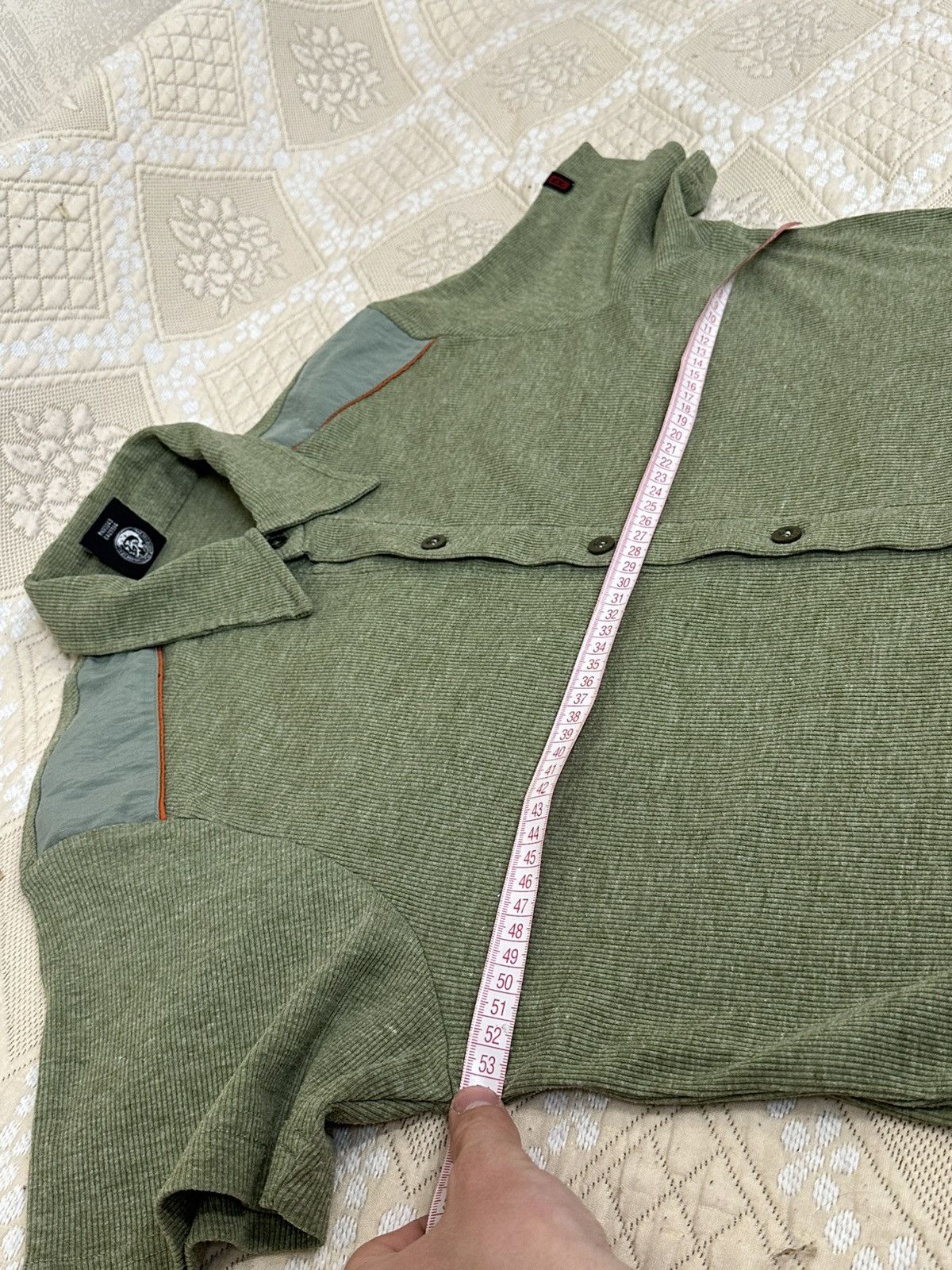 Diesel 🔥 Diesel Vintage Polo T Shirt Button Up Solid Rare Size US L / EU 52-54 / 3 - 7 Thumbnail