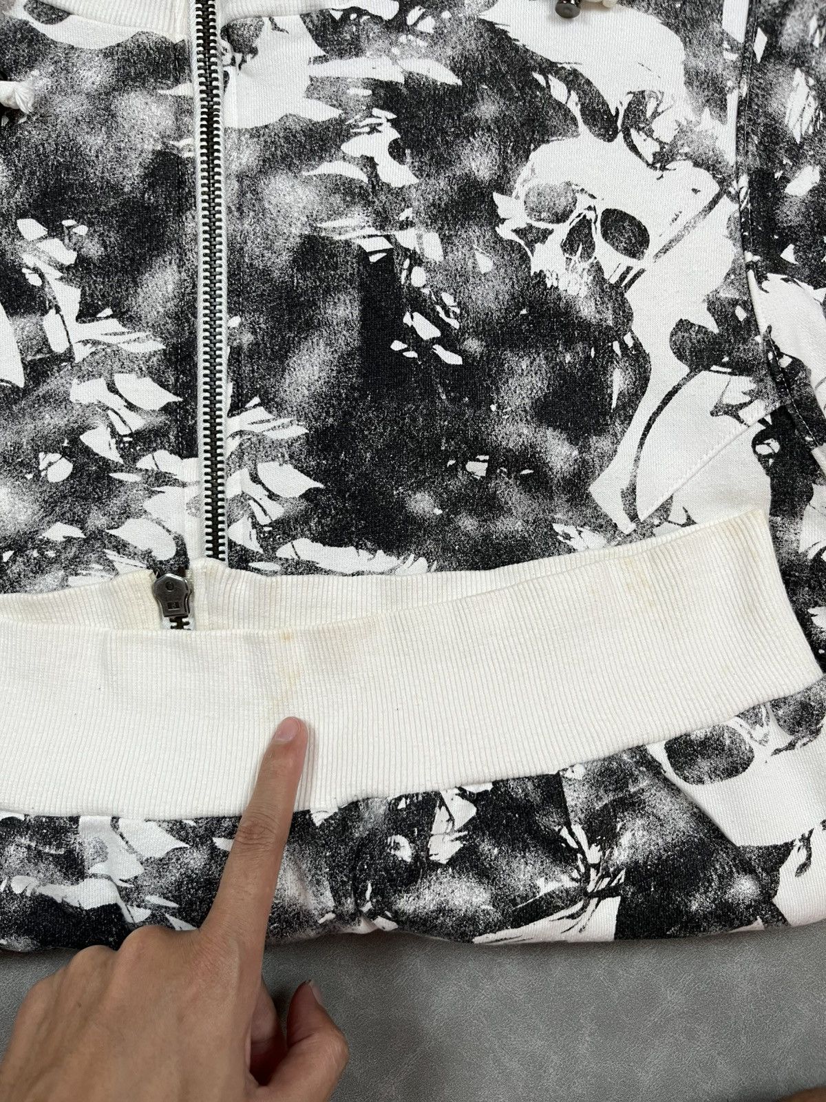 Japanese Brand Heaven and earth skull zip hoodie Size US M / EU 48-50 / 2 - 13 Thumbnail