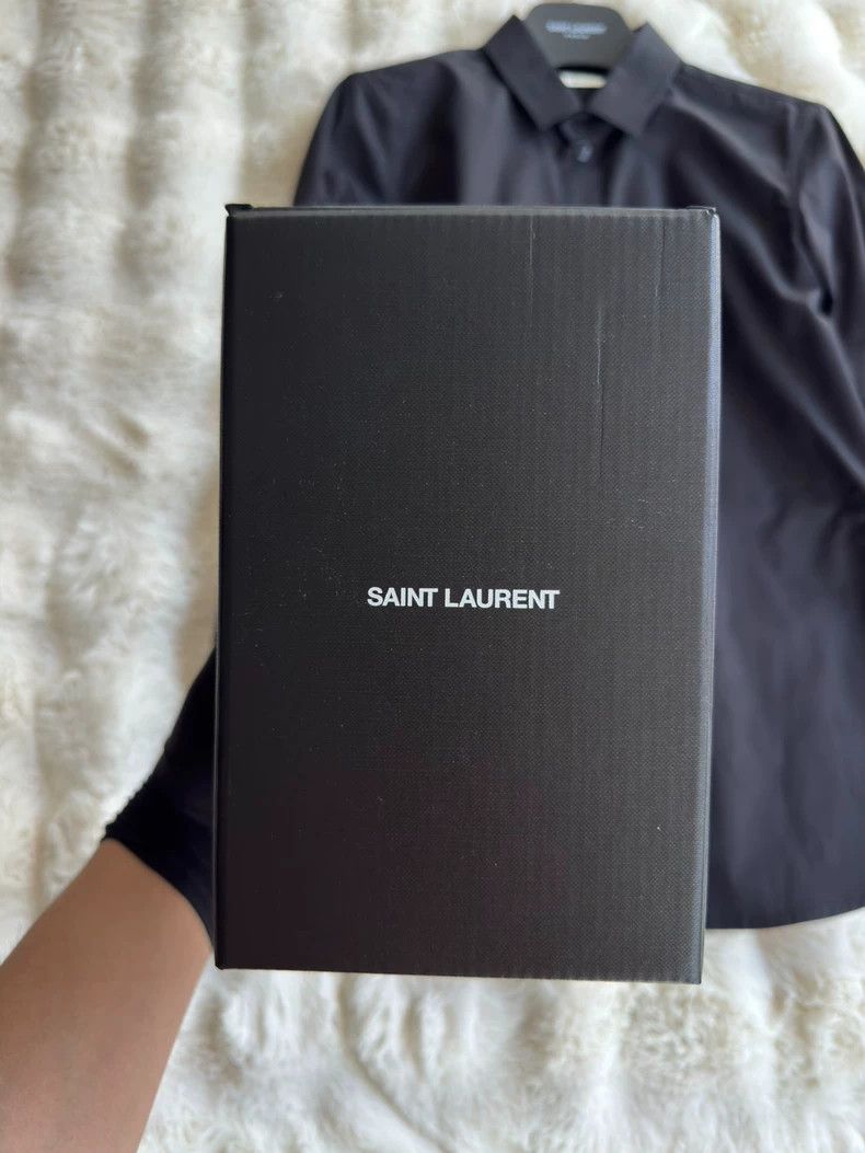 Saint Laurent Paris Saint Laurent Paris Pure black classic logo water cup Size ONE SIZE - 8 Thumbnail