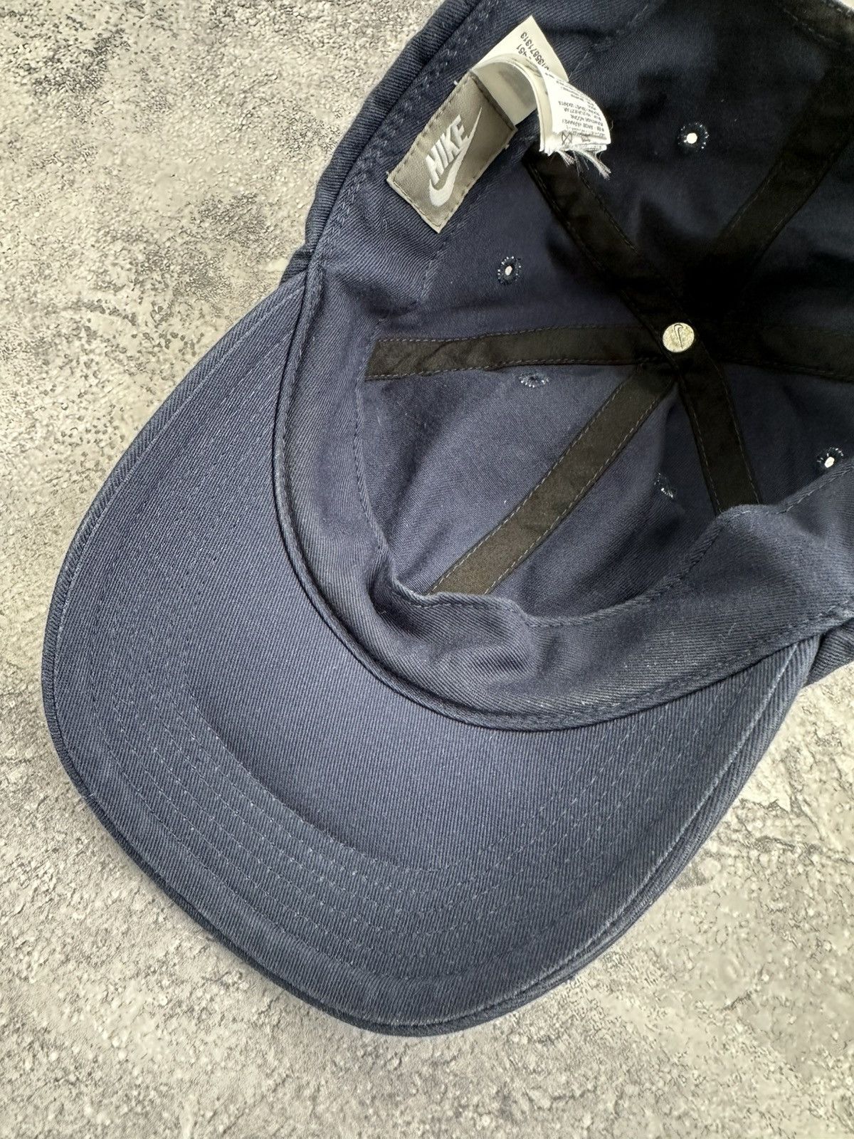 Nike Nike Vintage Cap Double Swoosh Y2K Drill Blue Hat small size Size ONE SIZE - 11 Thumbnail