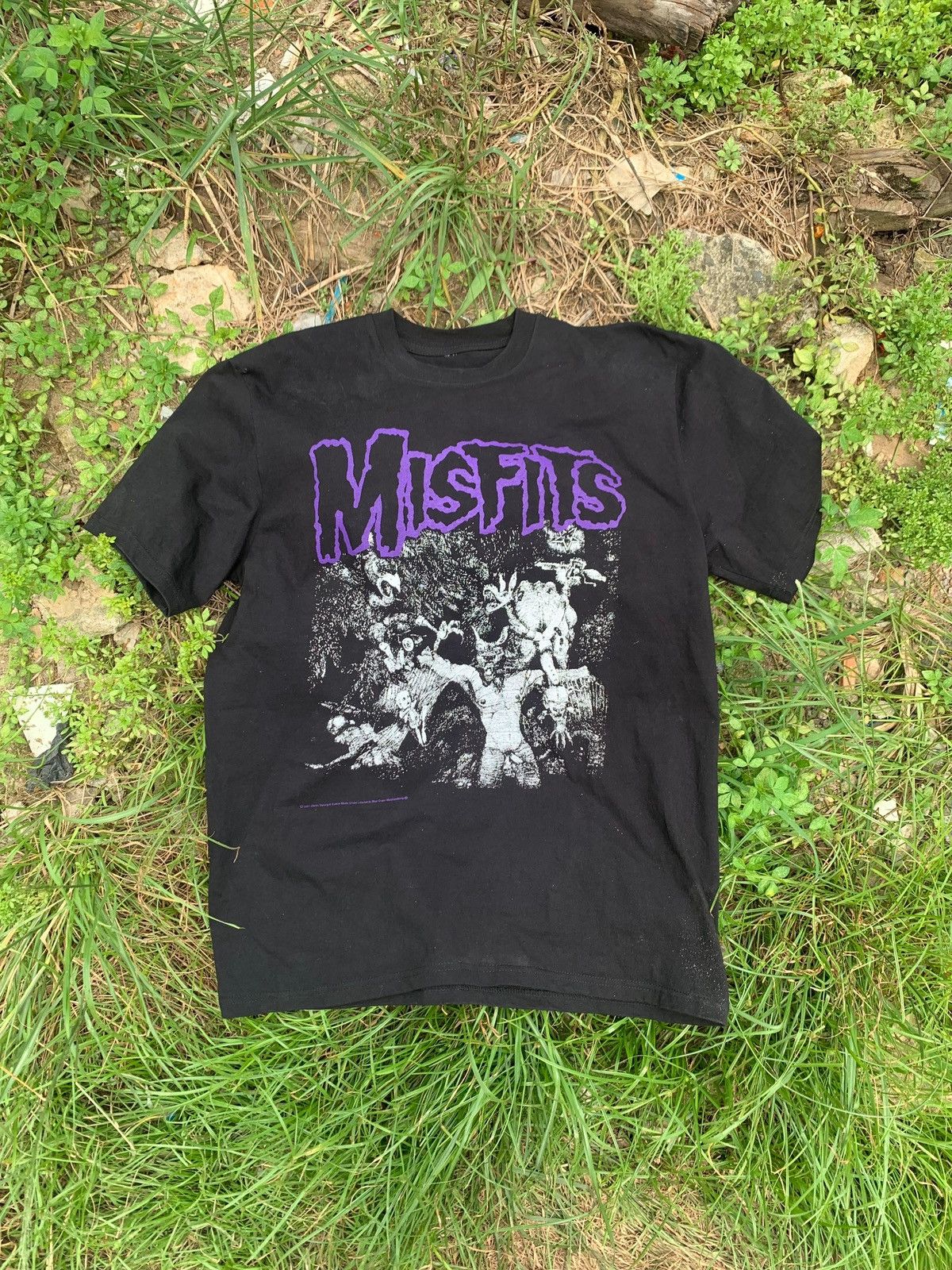 Band Tees Vintage y2k The Misfits wolfs blood Size US L / EU 52-54 / 3 - 1 Thumbnail