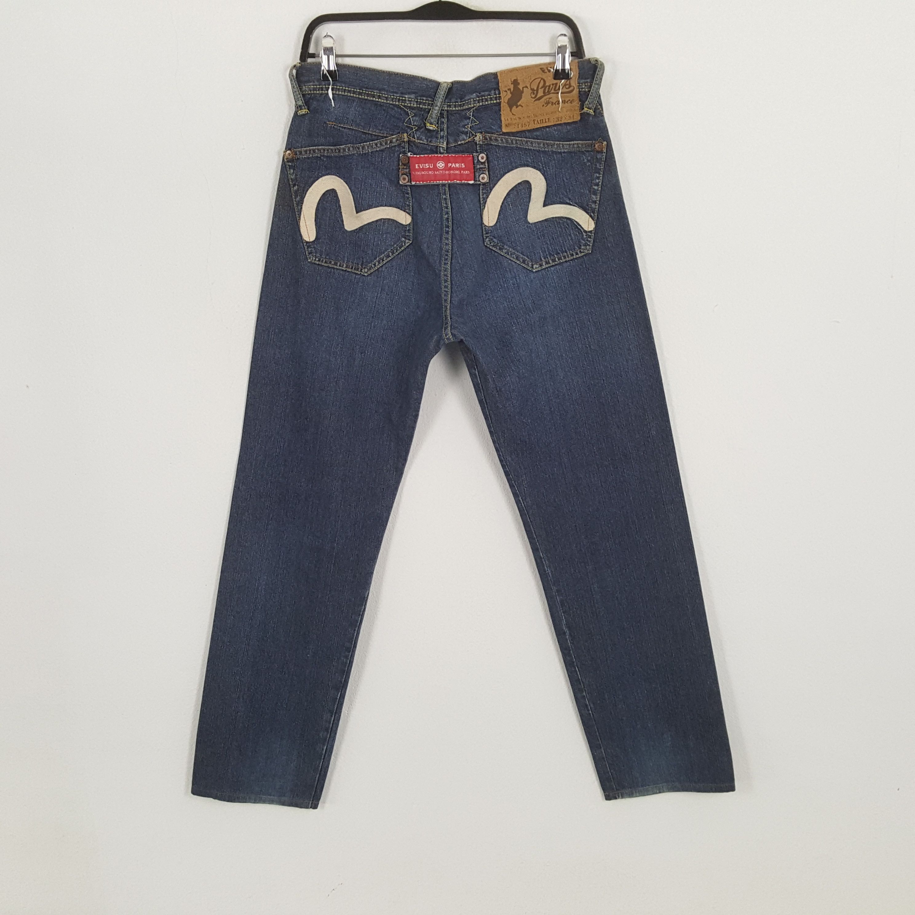 Japanese Brand × Vintage EVISU Japanese Brand Streetwear Custom Daicock Jeans Size US 30 / EU 46 - 4 Thumbnail