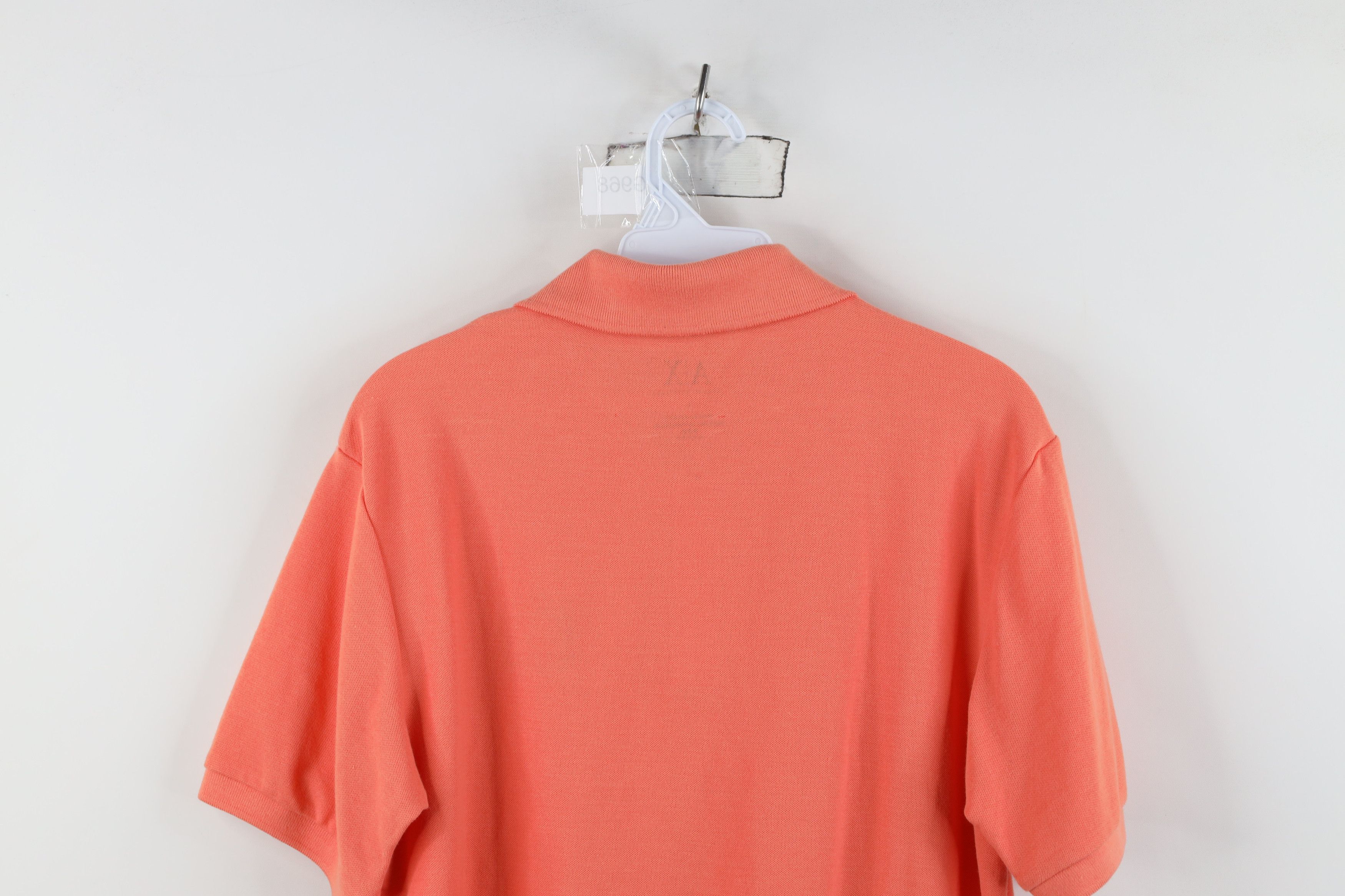 Armani Exchange Armani Exchange Box Logo Soft Cotton Collared Polo Salmon Size US L / EU 52-54 / 3 - 12 Thumbnail