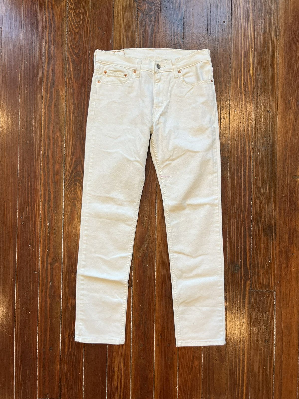 Levi's Vintage Clothing Levi’s Men’s 511 Slim Fit Jeans Castilleja White 31x32 NWT Size US 31 - 1 Thumbnail