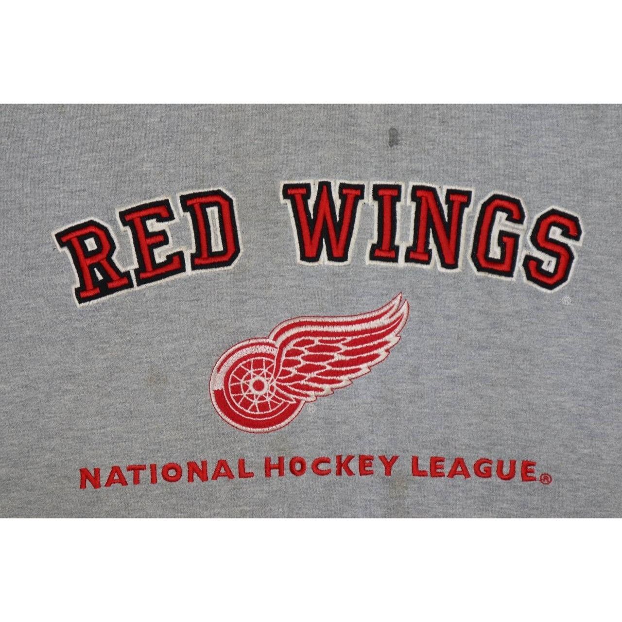 Lee Vintage Detroit Red Wings Lee Sport Hoodie Gray NHL Sz Large Size US L / EU 52-54 / 3 - 4 Thumbnail