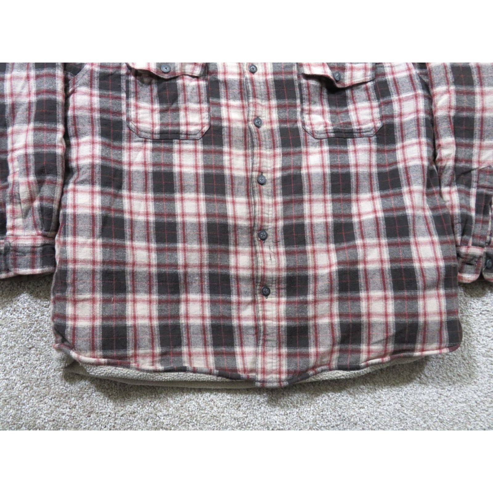 Levi's VINTAGE Levis Two Horse Brand Fleece Lined Flannel Shirt Jacket Mens XXL Plaid Size US XXL / EU 58 / 5 - 2 Thumbnail