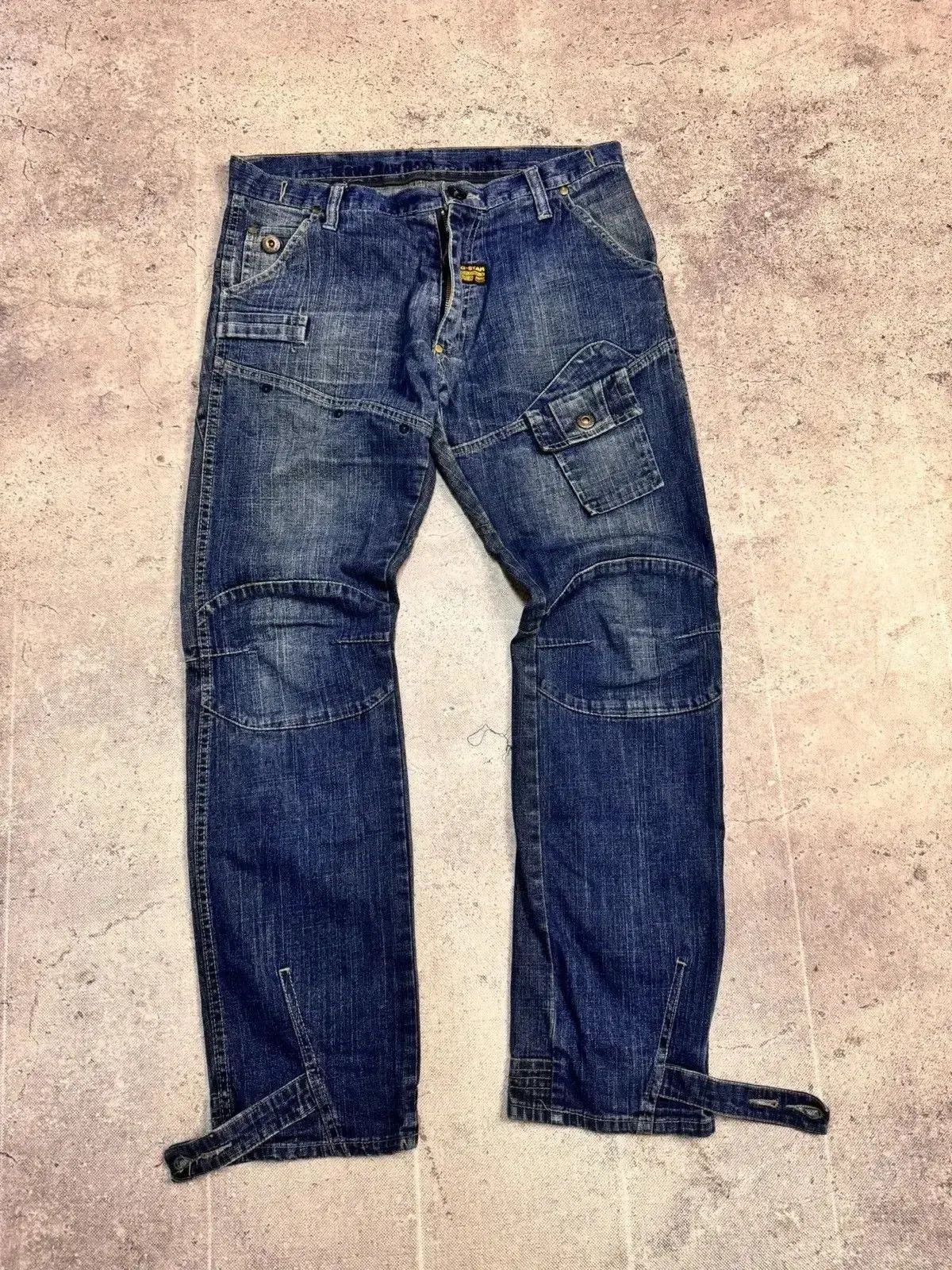 Vintage Junya Watanabe Style G Star raw Bondage Cargo Pans Size US 34 / EU 50 - 7 Thumbnail