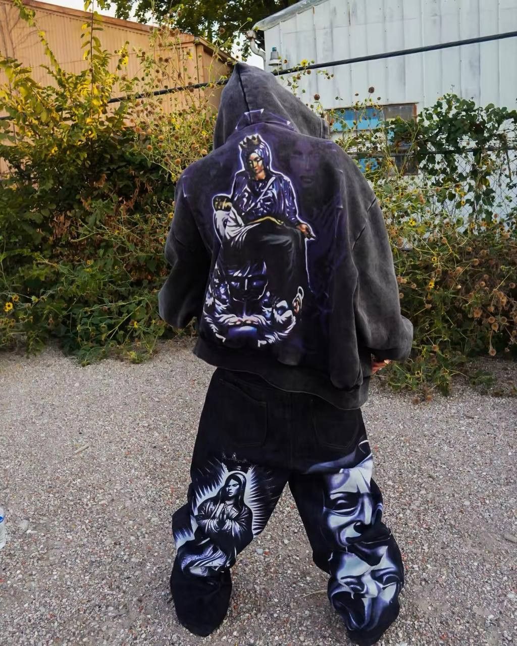 Japanese Brand × Vintage vintage gothic hip-hop jeans Size US 36 / EU 52 - 1 Thumbnail