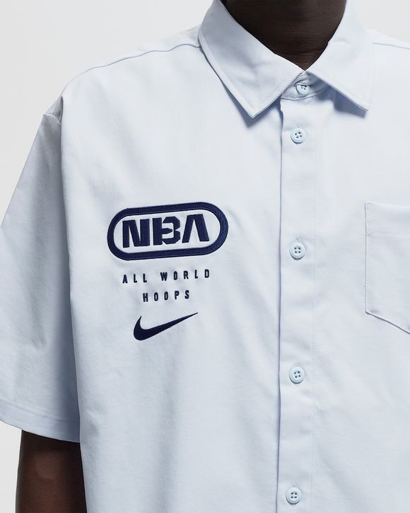 Nike 🇺🇸 Y2K Nike NBA N31 Club Woven Shirt All World Hoops Rare Size US XL / EU 56 / 4 - 4 Thumbnail