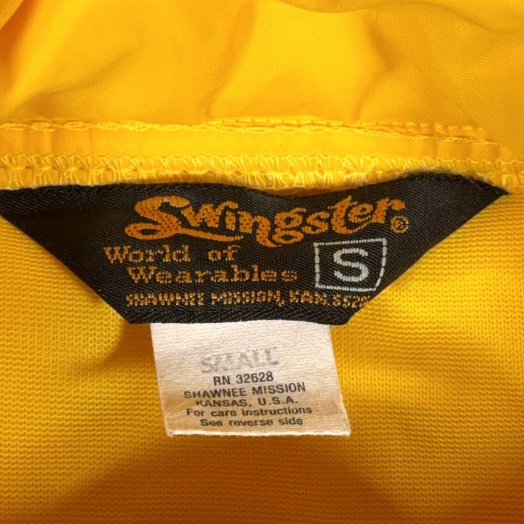 Vintage VINTAGE Swingster Jacket Mens Small Yellow Quilted Puffer 80s Nylon N/A Farm Seed Work 80s Size US S / EU 44-46 / 1 - 4 Thumbnail