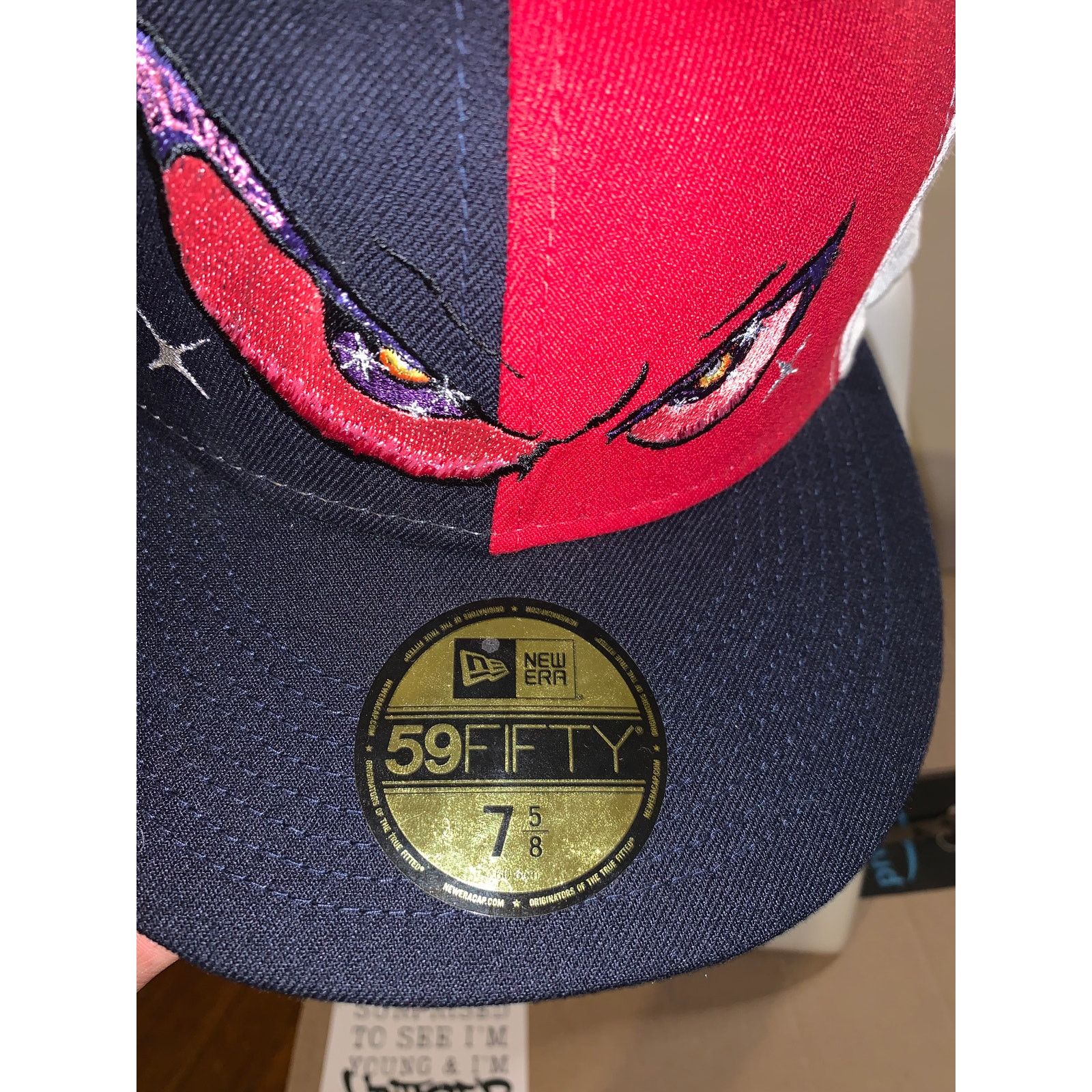 Supreme Supreme Eyes New Era 59FIFTY Fitted Hat FW21 7 5/8 NWT Size ONE SIZE - 5 Thumbnail