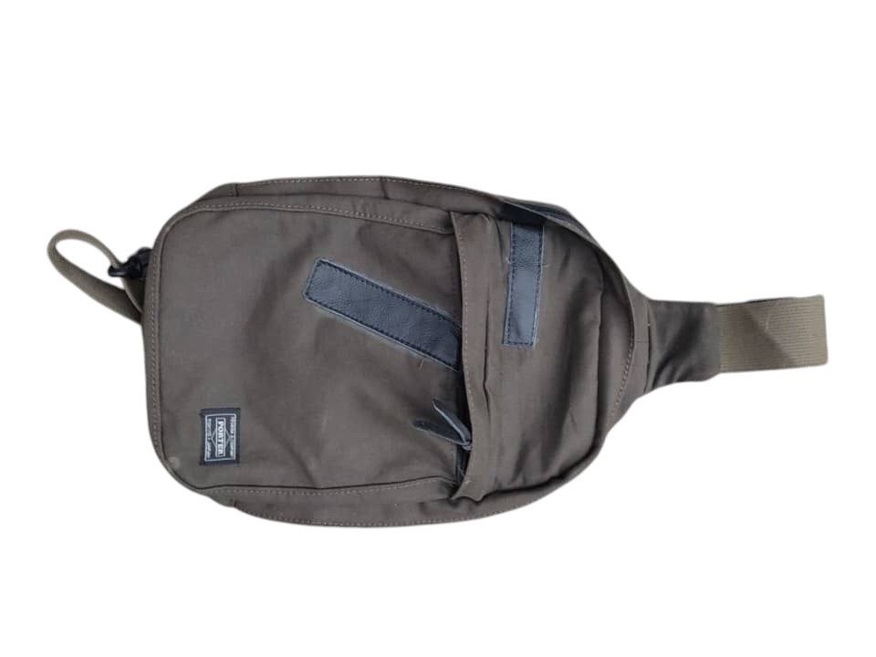 Japanese Brand × Porter RARE‼️Japanese Porter Army Green Colour Style Crossbody Bag Size ONE SIZE - 4 Thumbnail