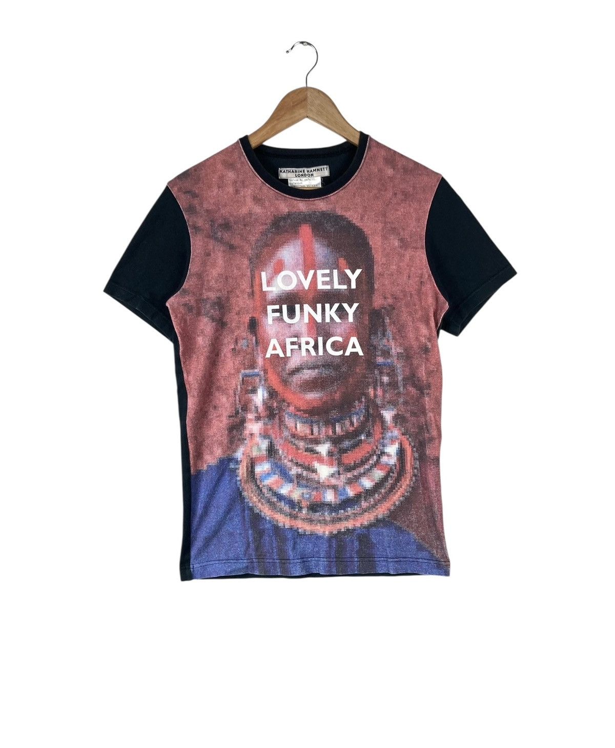 Katharine Hamnett London Vintage 2000s Katharine Hamnett London Lovely Funky Africa Size US M / EU 48-50 / 2 - 1 Thumbnail