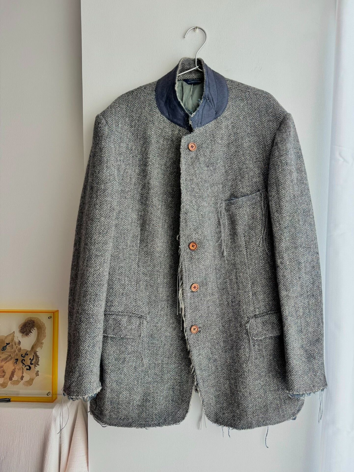 Needles Needles Harris Tweed Remake Suit Jacket Size US M / EU 48-50 / 2 - 1 Thumbnail
