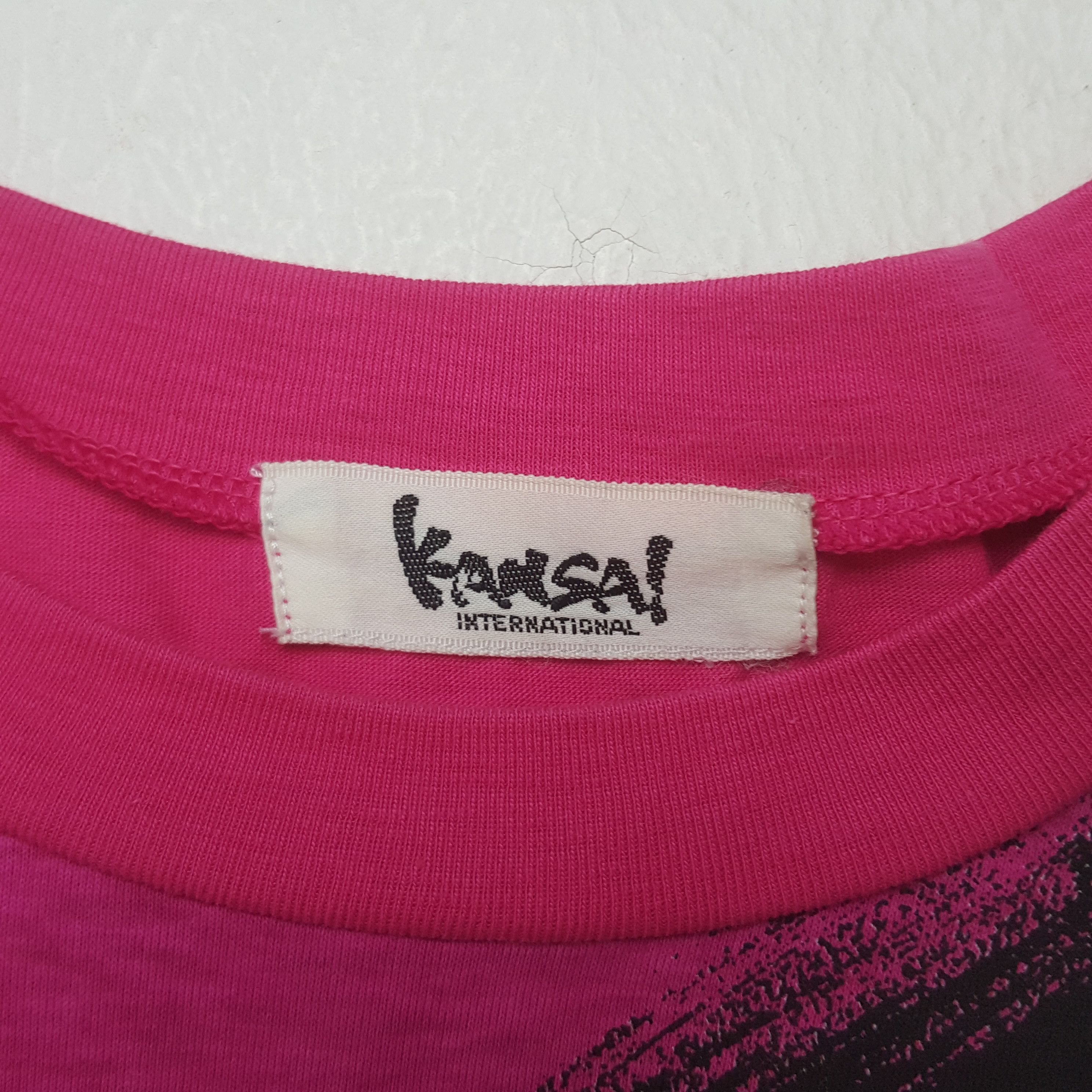 Kansai Yamamoto Vintage Kansai International by Kansai Japan Tshirt Size US L / EU 52-54 / 3 - 4 Thumbnail