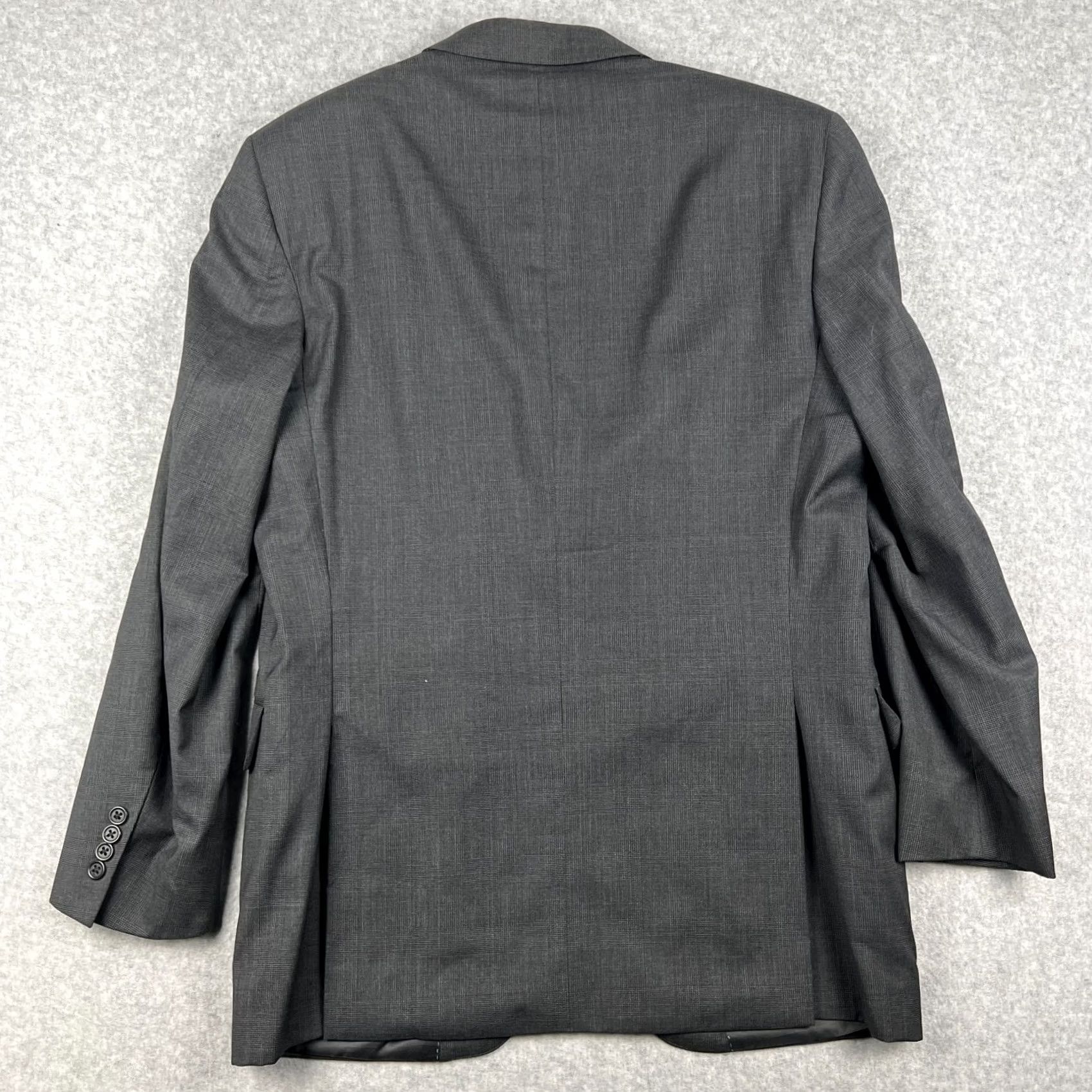 Peter Millar Peter Millar Golf Sport Coat Blazer 42R Mens Grey Wool Suit Jacket Two Button Size 42R - 2 Thumbnail