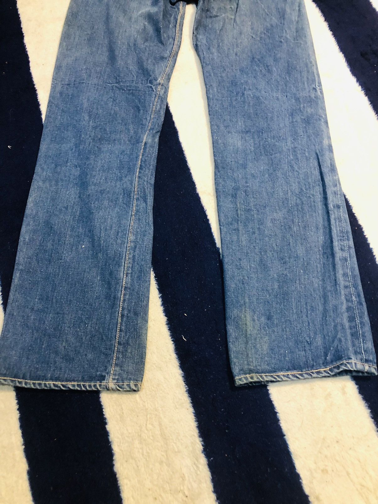 Sugar Cane × Vintage Canton Distressed Jeans (1) Size US 28 / EU 44 - 6 Thumbnail