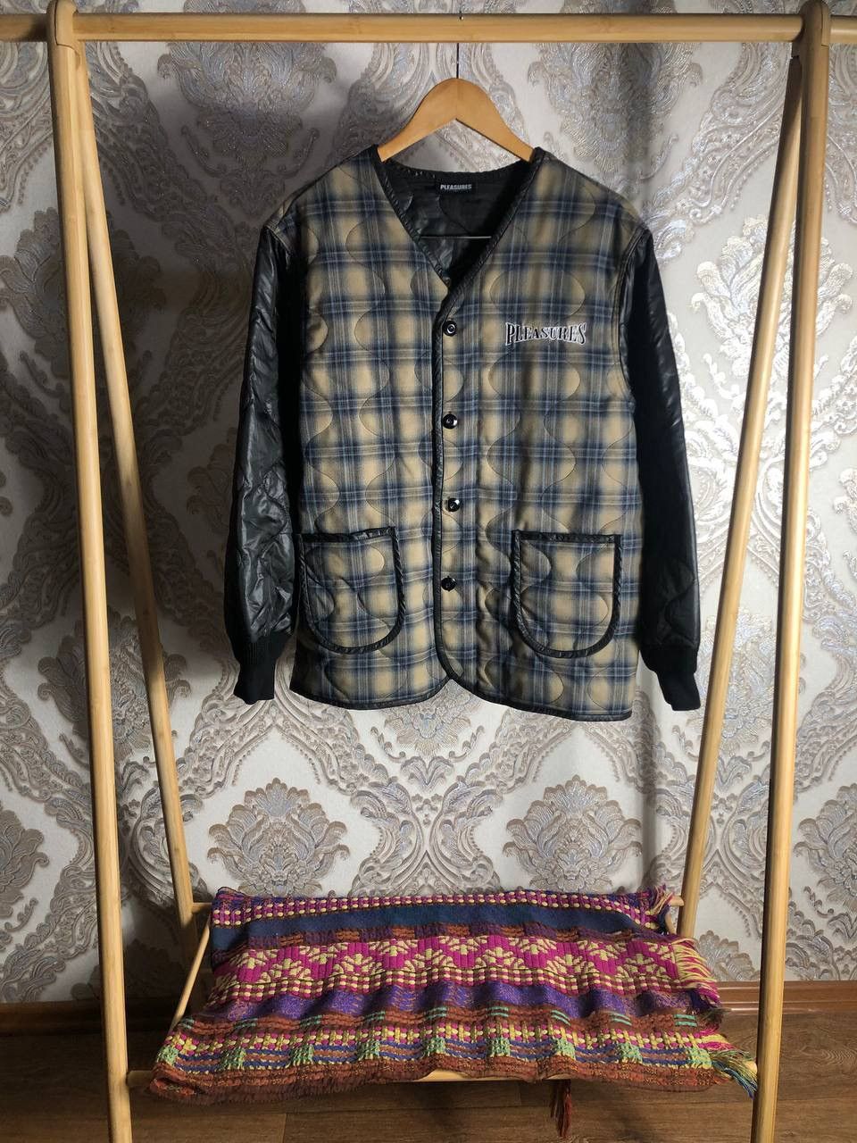 Pleasures × Vintage VERY RARE PLEASURE DOWN LIGHT JACKET JAPAN STYLE Y2K DELUX Size US M / EU 48-50 / 2 - 1 Thumbnail