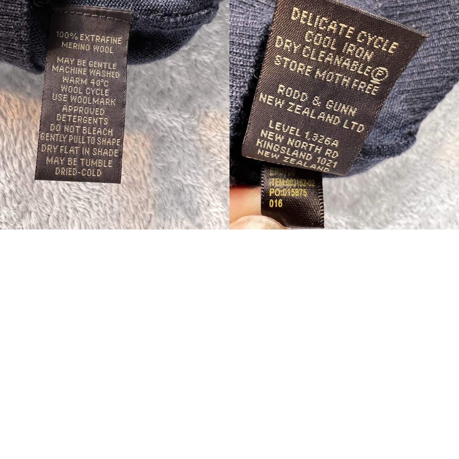 Rodd & Gunn Rodd & Gunn V-Neck Pullover Sweater Mens M Blue 100% Extra Fine Merino Wool Regular Fit Knit Logo Casual Vintage No Size US L / EU 52-54 / 3 - 8 Thumbnail