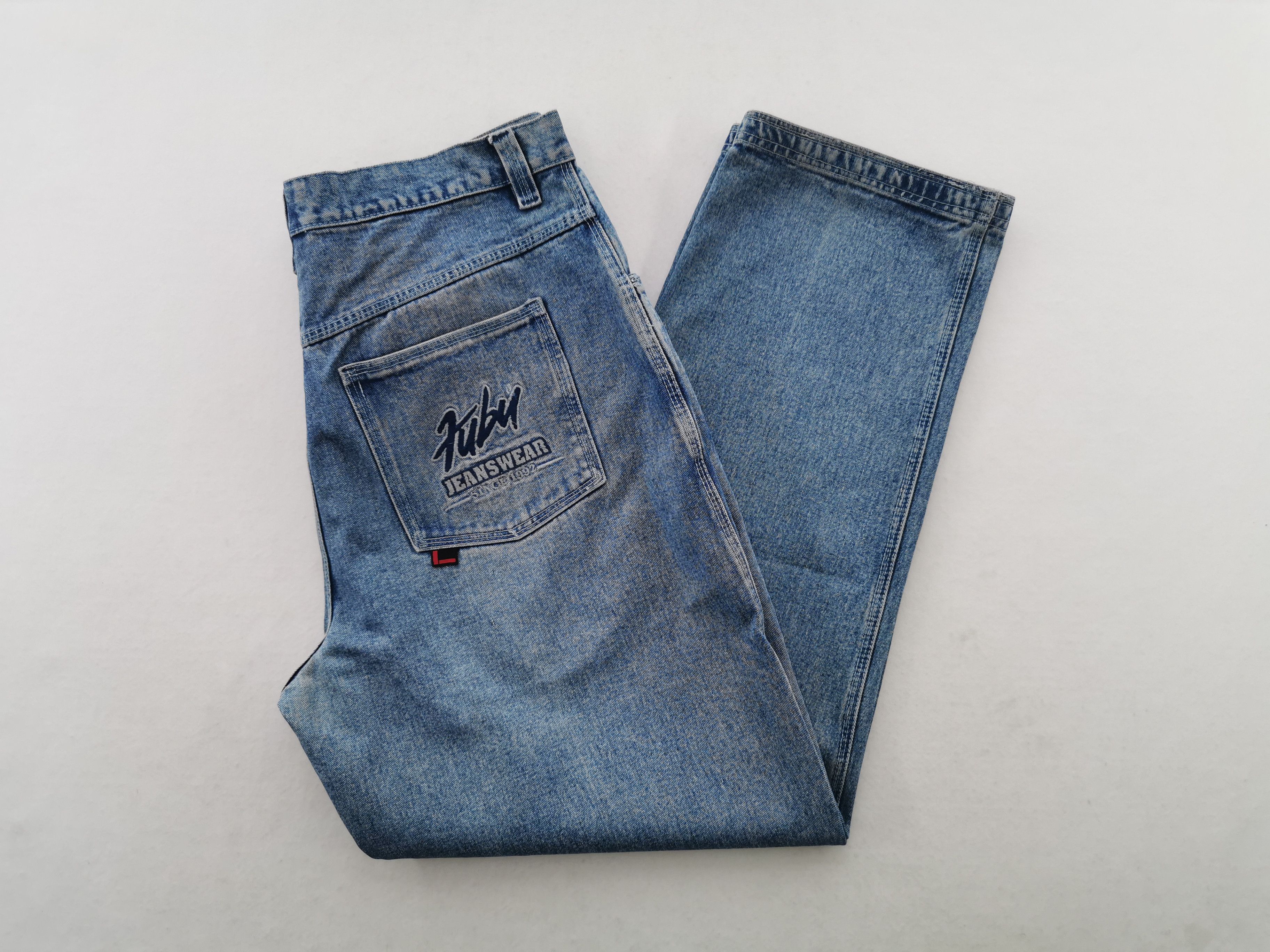 Fubu Vintage 90's Fubu Denim Jeans Big Size 40/40x34 Size US 40 / EU 56 - 5 Thumbnail