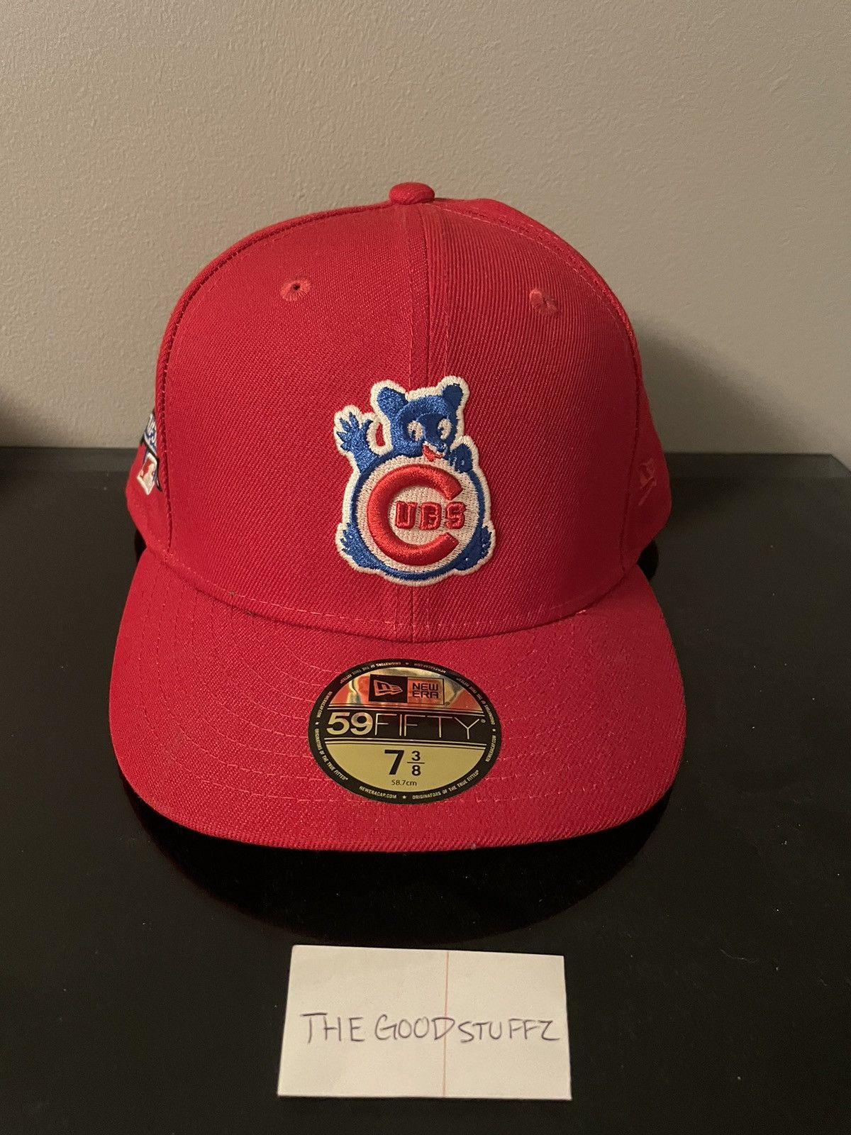 New Era Chicago Cubs Fitted Hat 7 3/8 Size ONE SIZE - 3 Thumbnail