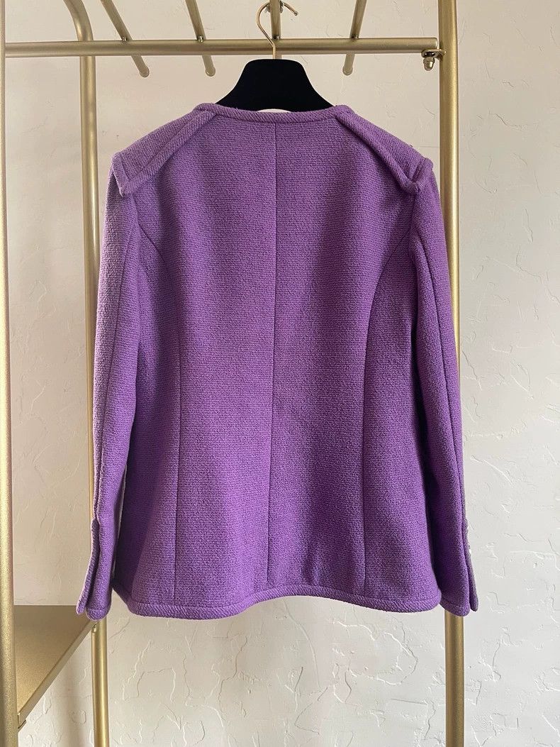 Chanel Chanel 20c purple four-pocket jacket Size XS / US 0-2 / IT 36-38 - 2 Thumbnail