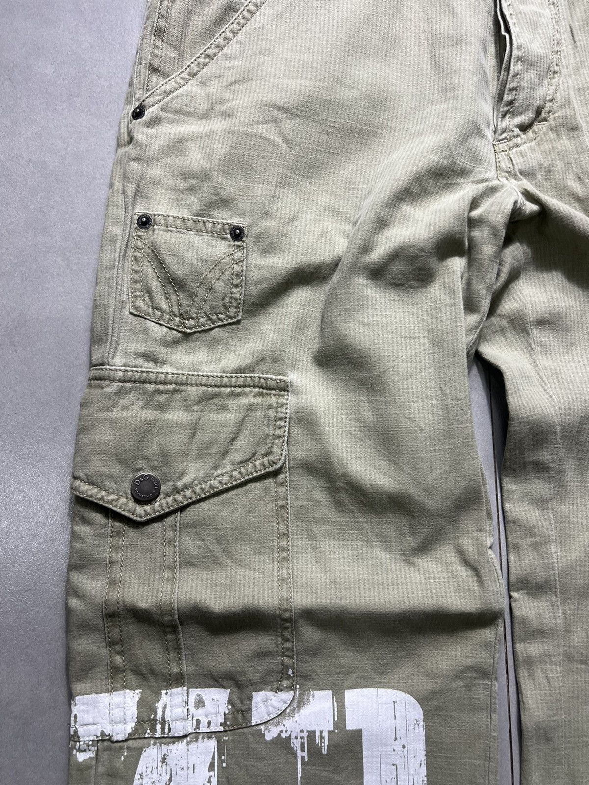 Dolce & Gabbana Dolce & Gabbana - S/S '05 Utilitarian Naval Pants Size 32" / US 10 / IT 46 - 5 Thumbnail