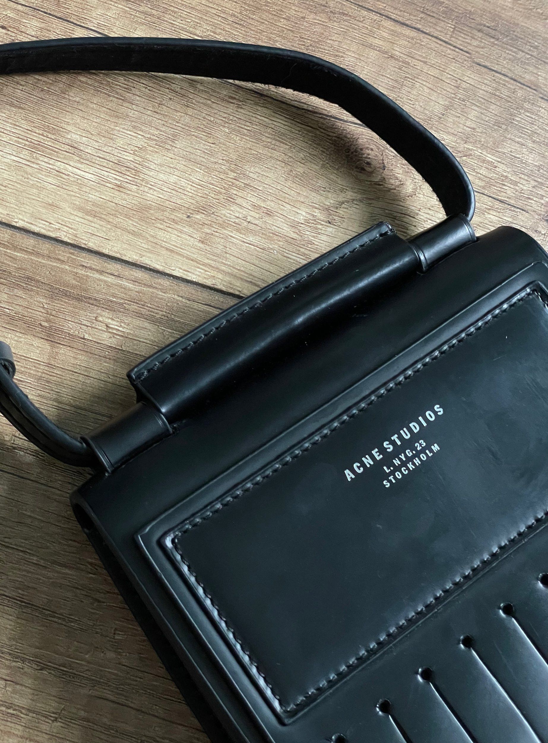 Acne Studios Acne Studios Laurie Leather Fringe Crossbody Mini Bag Size ONE SIZE - 5 Thumbnail