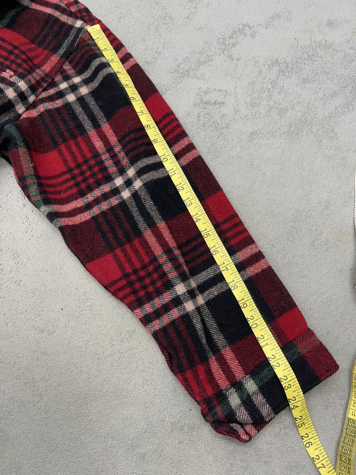 Japanese Brand × Oshkosh × Vintage STEALS💥VTG OSHKOSH B’GOSH WOOL JACKET TARTANS Size US L / EU 52-54 / 3 - 13 Thumbnail