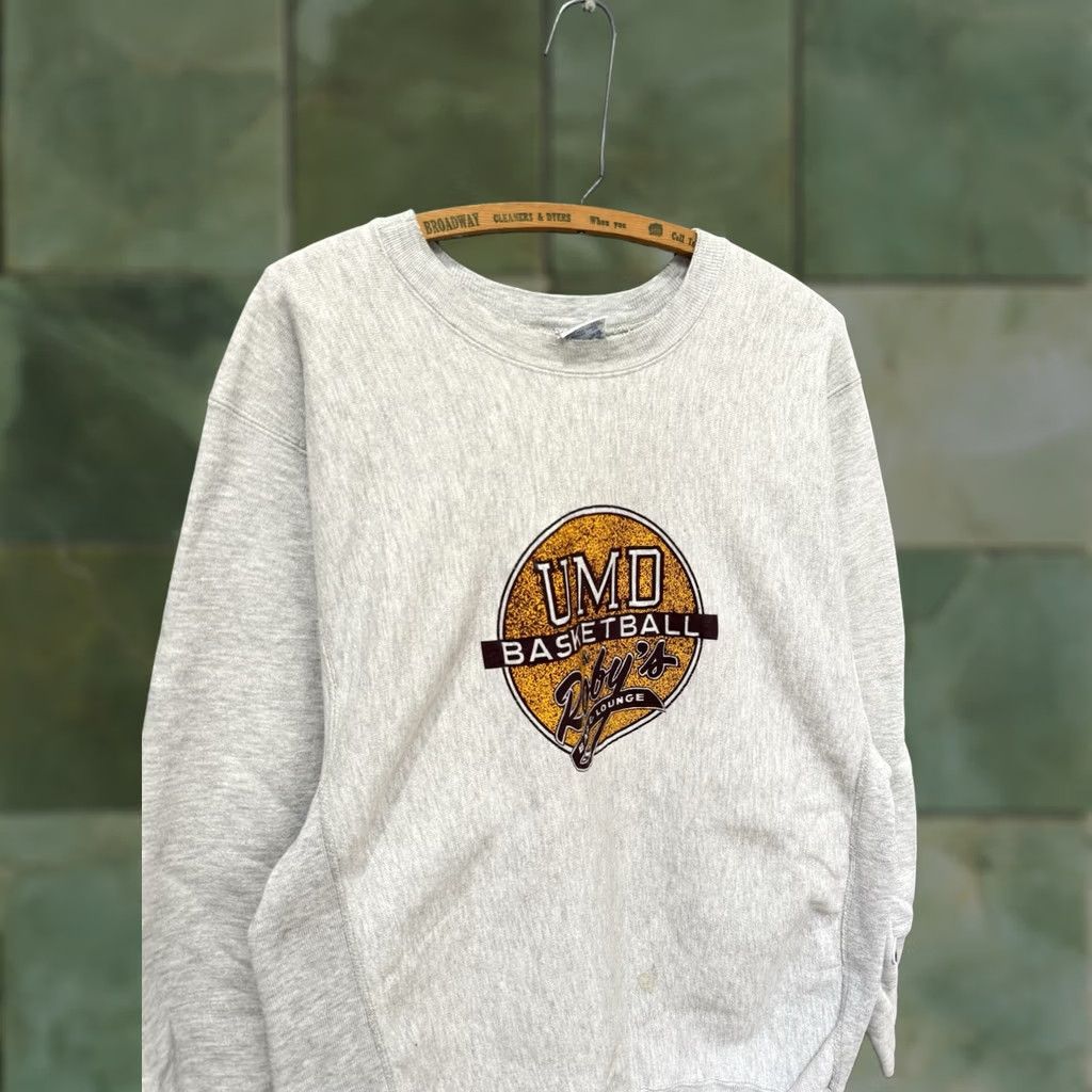 Champion VINTAGE Champion Sweatshirt XL Gray Reverse Weave UMD College Basketball 80’s Sz Sz XL Gray Size US XL / EU 56 / 4 - 1 Thumbnail