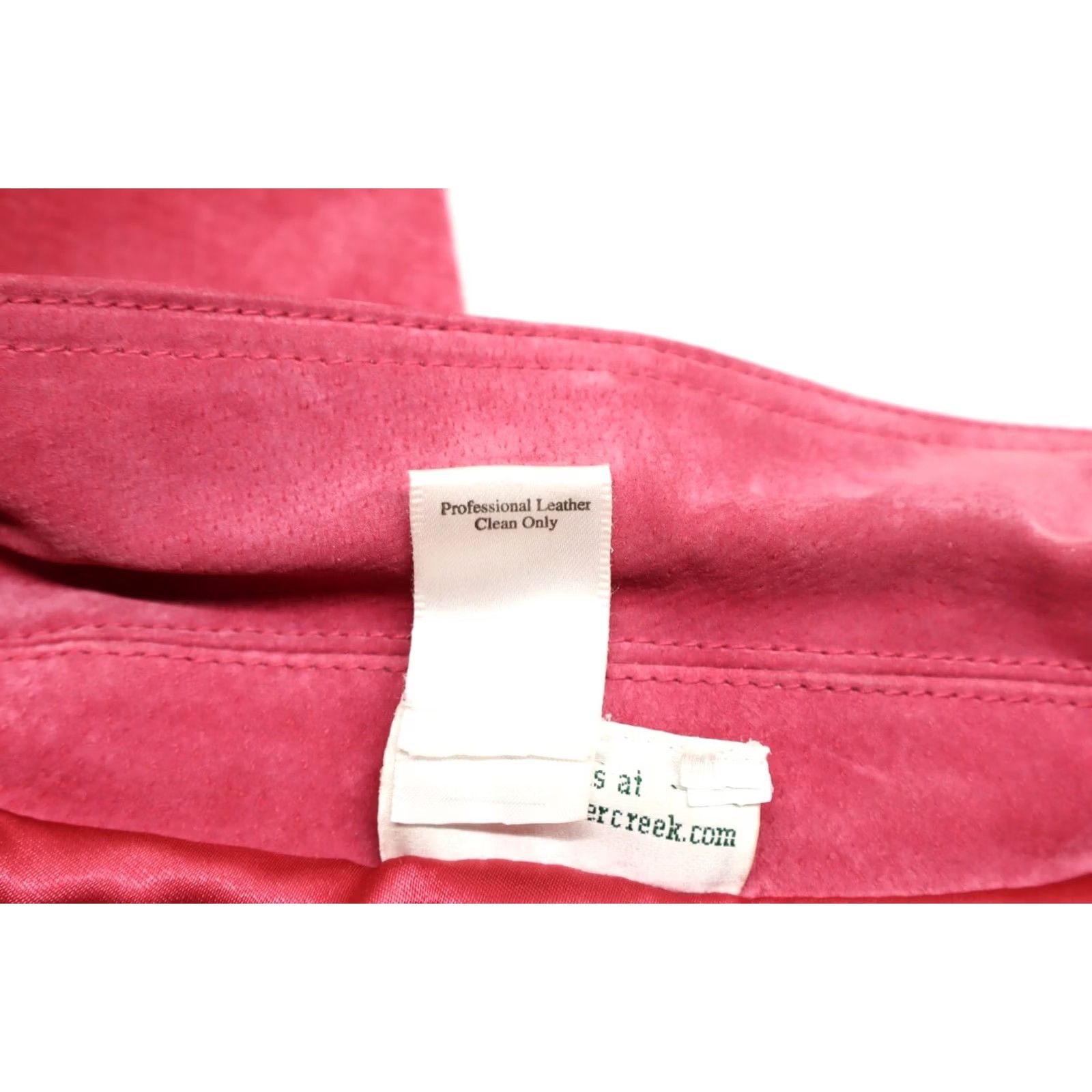 Coldwater Creek Coldwater Creek Women's Red Leather Snap Front Long Sleeve Jacket Sz L Size L / US 10 / IT 46 - 7 Thumbnail