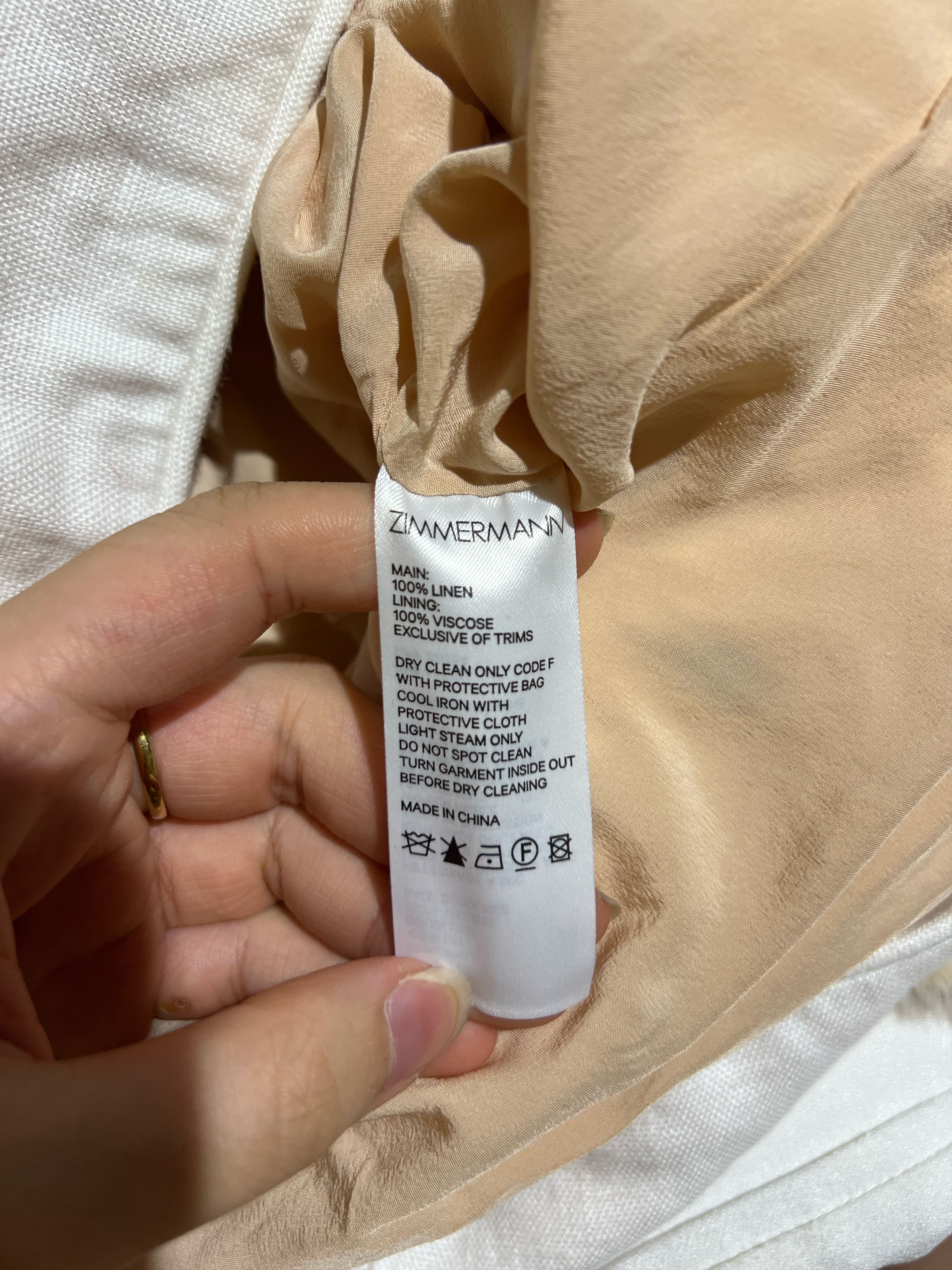 Zimmermann Brightside Rouleaux Mini Skirt Size 30" / US 8 / IT 44 - 9 Thumbnail